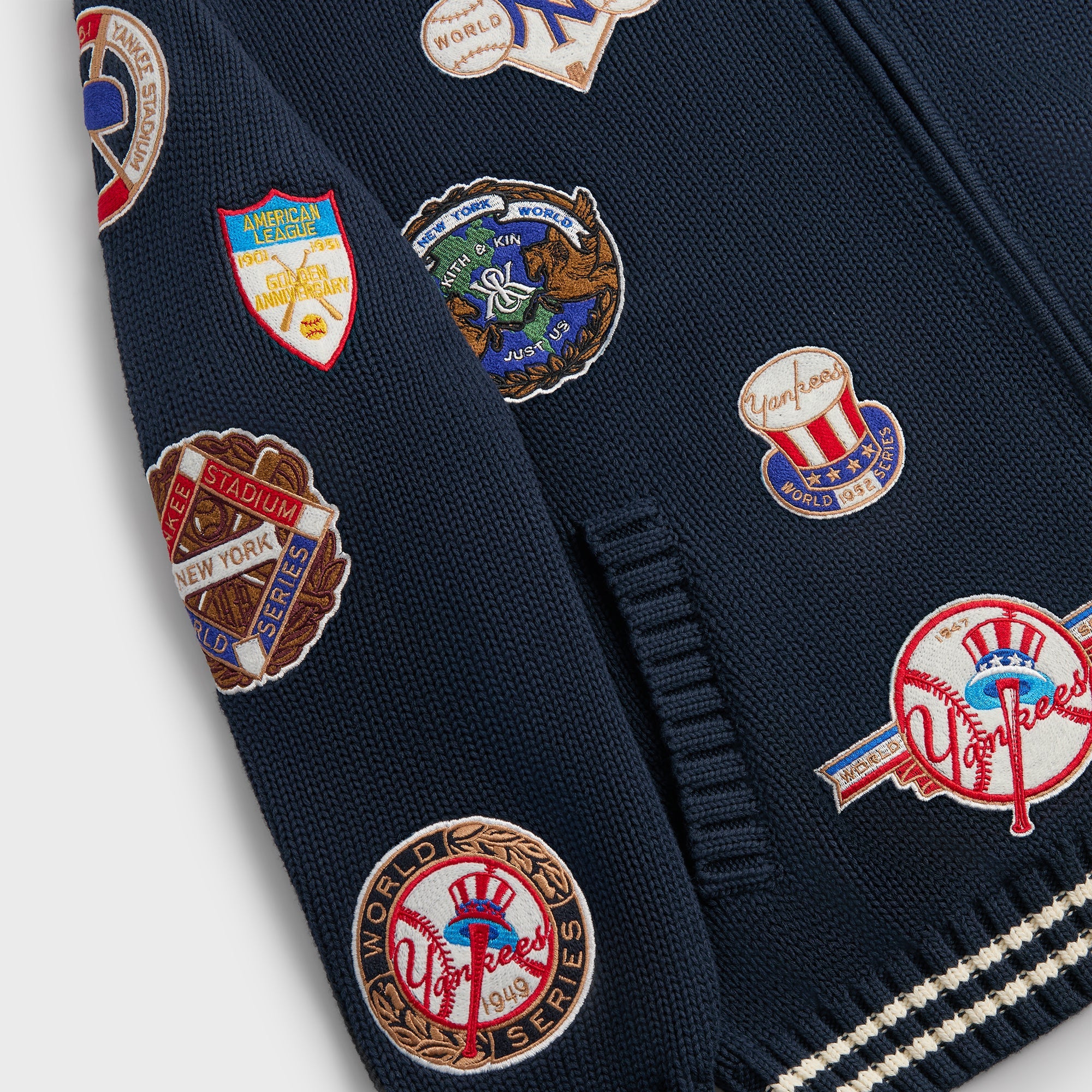 Kith for the New York Yankees All-Over Embroidered Wyona