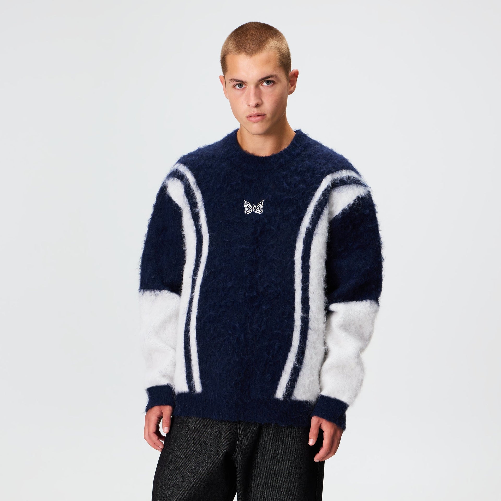 Kith for Needles Butterfly Lewis Sweater - Nocturnal - PH