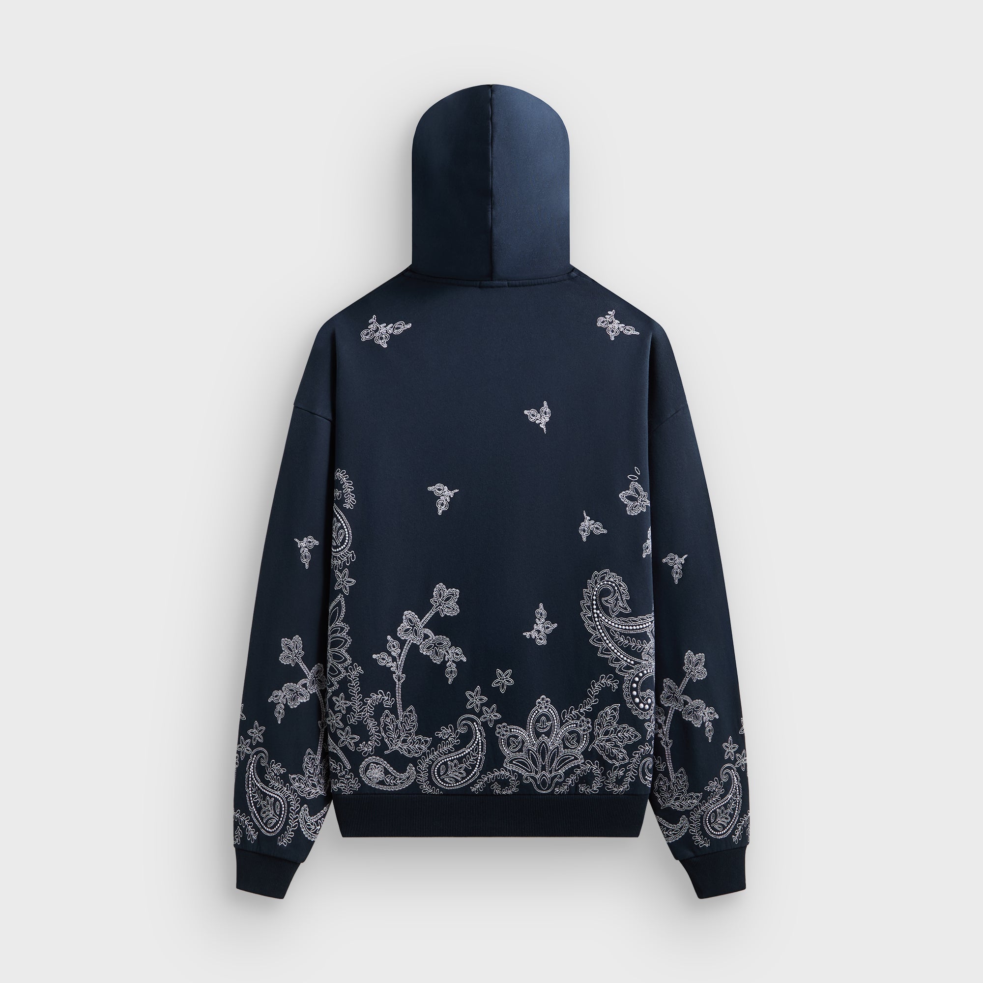 Lilly　0923 Kith Falling Paisley Nelson Hoodie - Nocturnal