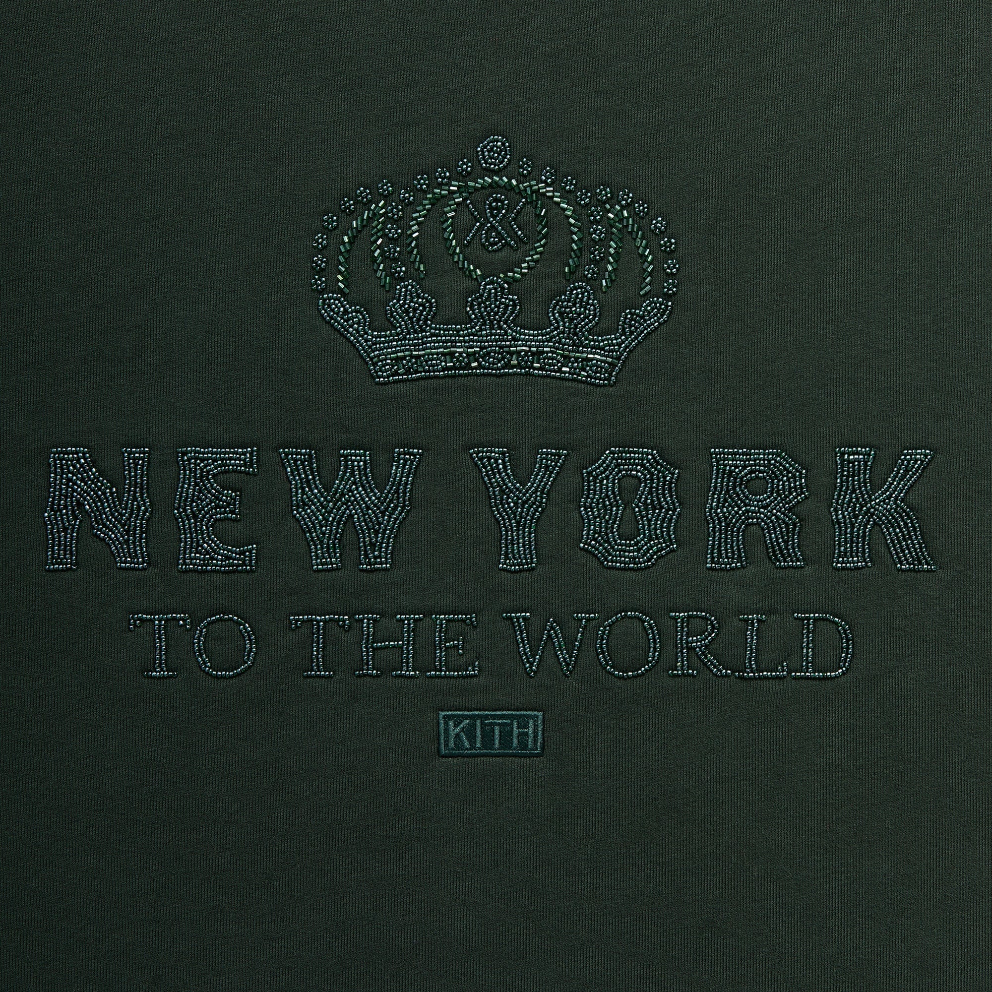 Kith New York To The World Crown Crewneck - Stadium