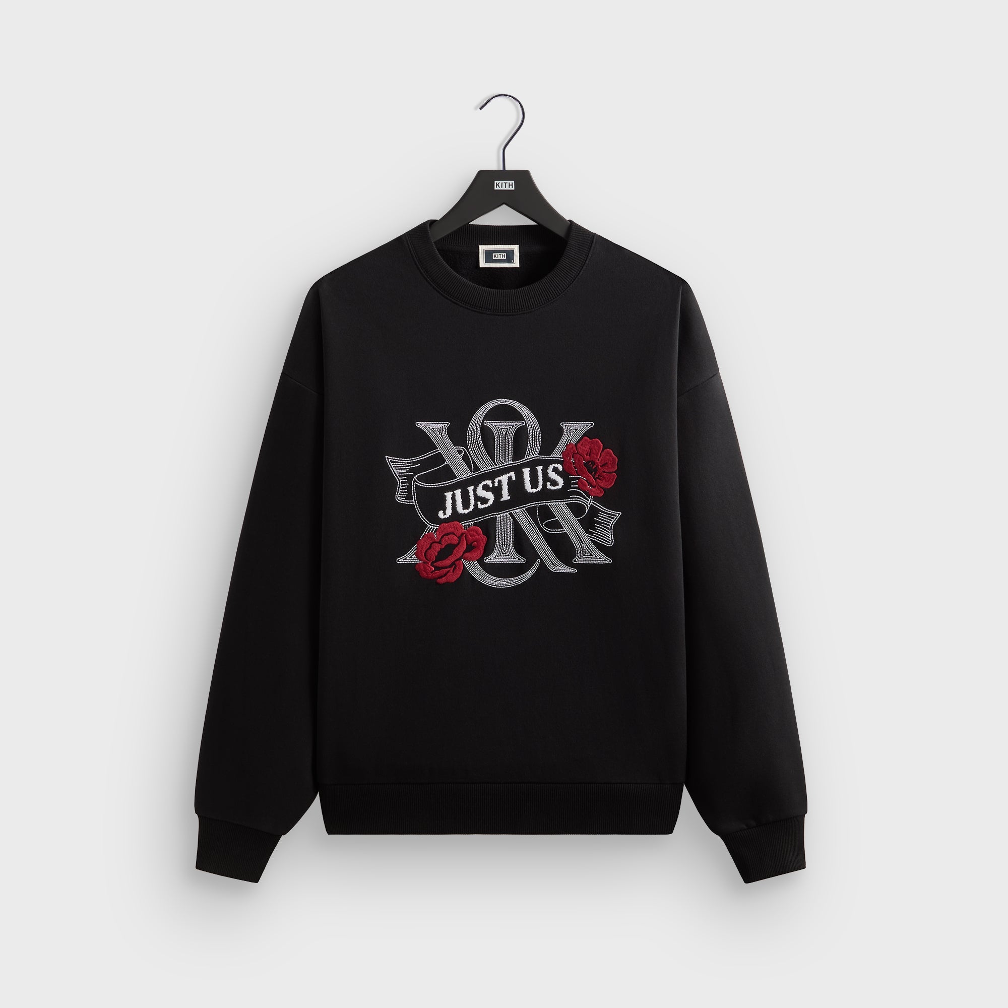 Mサイズ】KITH CLASSIC LOGO CREWNECK black
