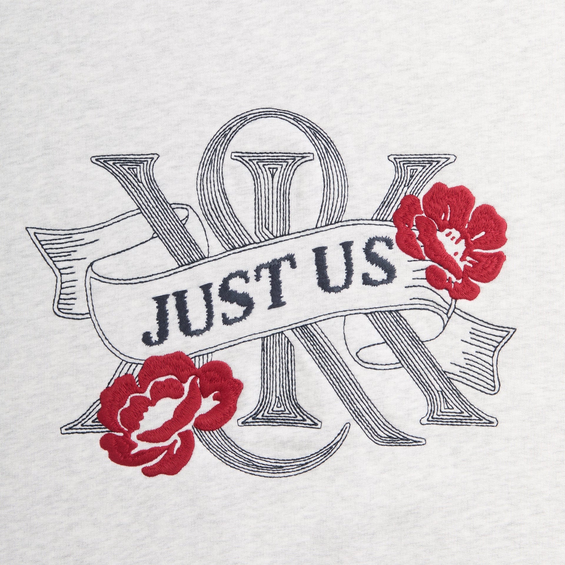 Kith Just Us Crewneck - Light Heather Grey - PH