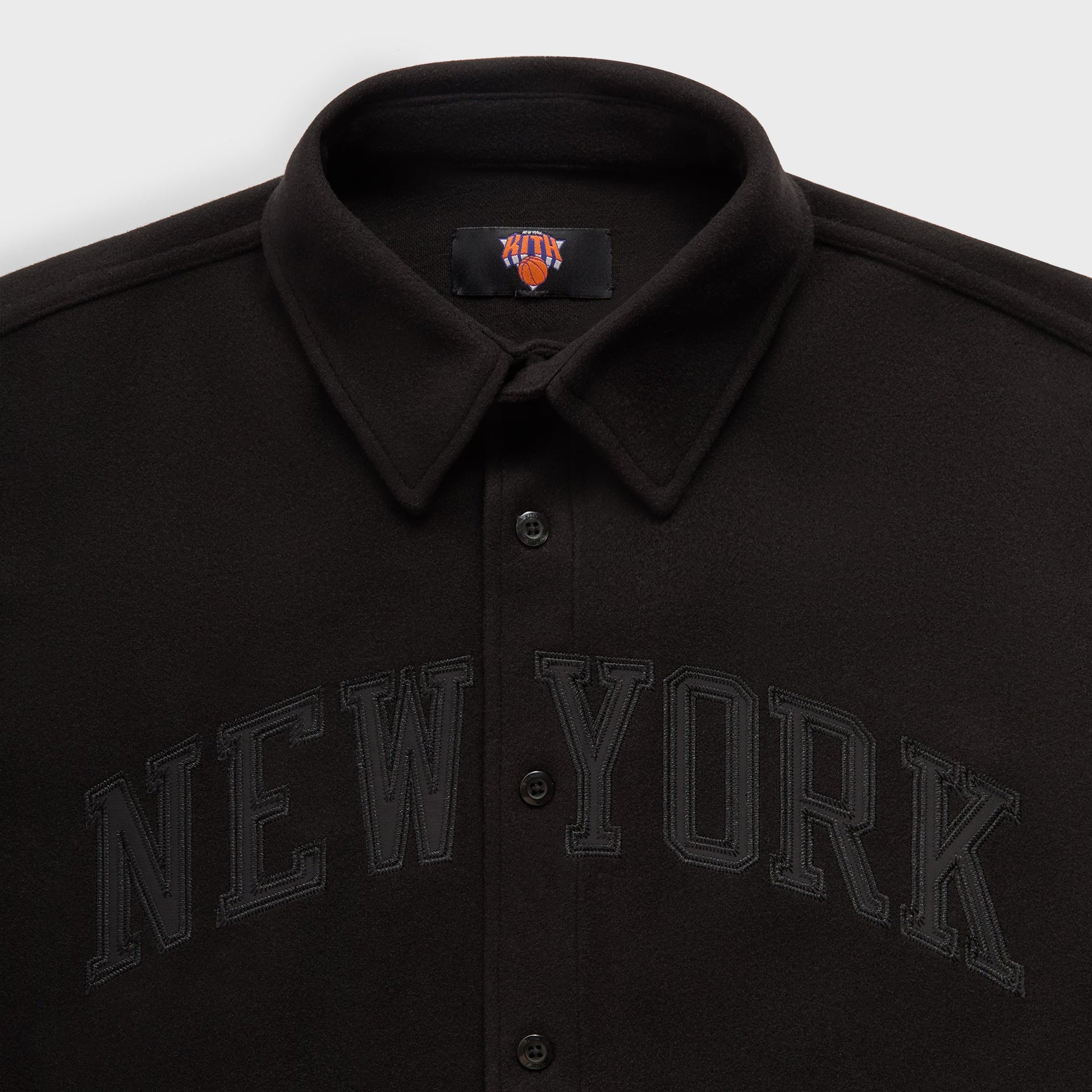 Kith for the New York Knicks Felted Apollo Sweater - Black