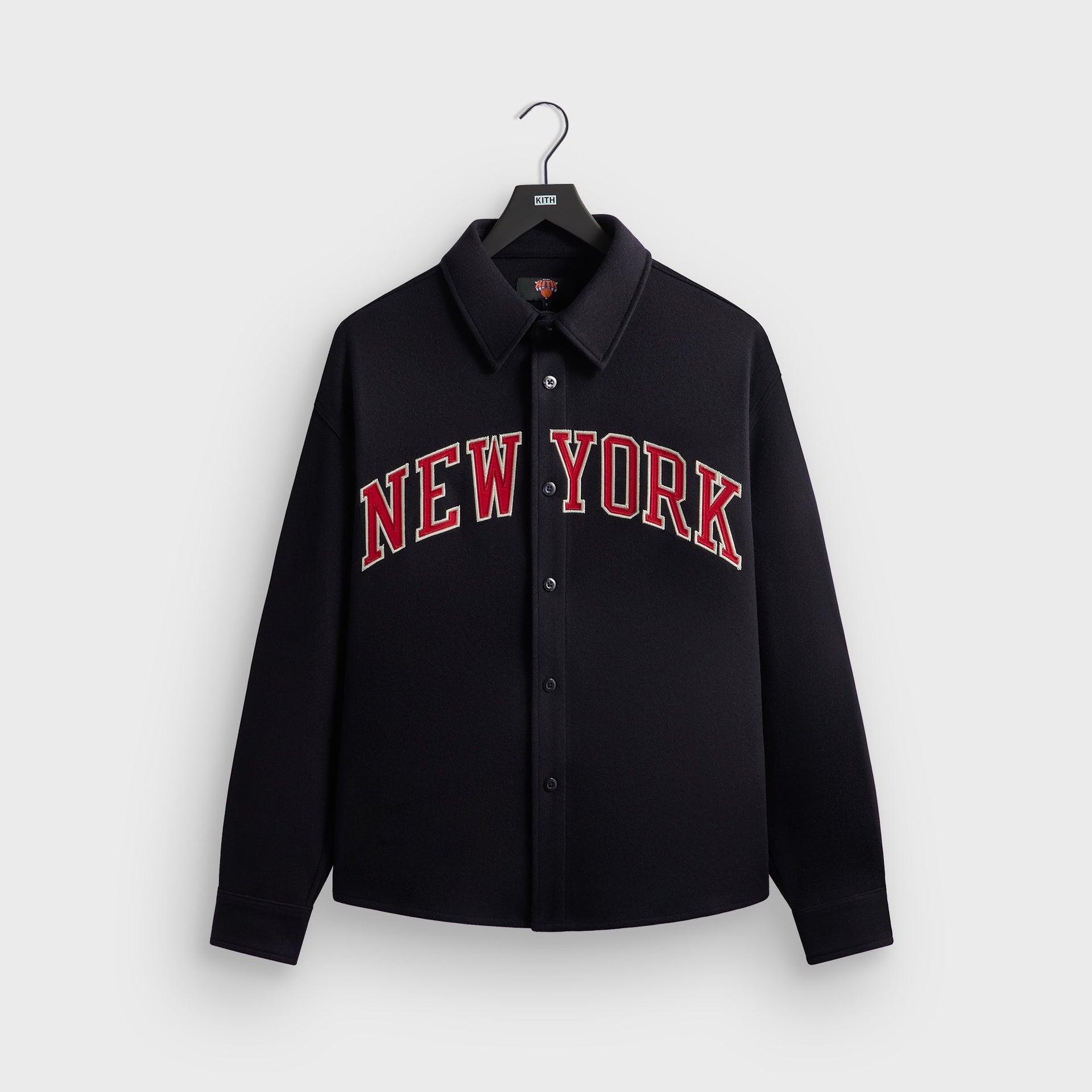 Kith for the New York Knicks Felted Apollo Sweater - Nocturnal - PH