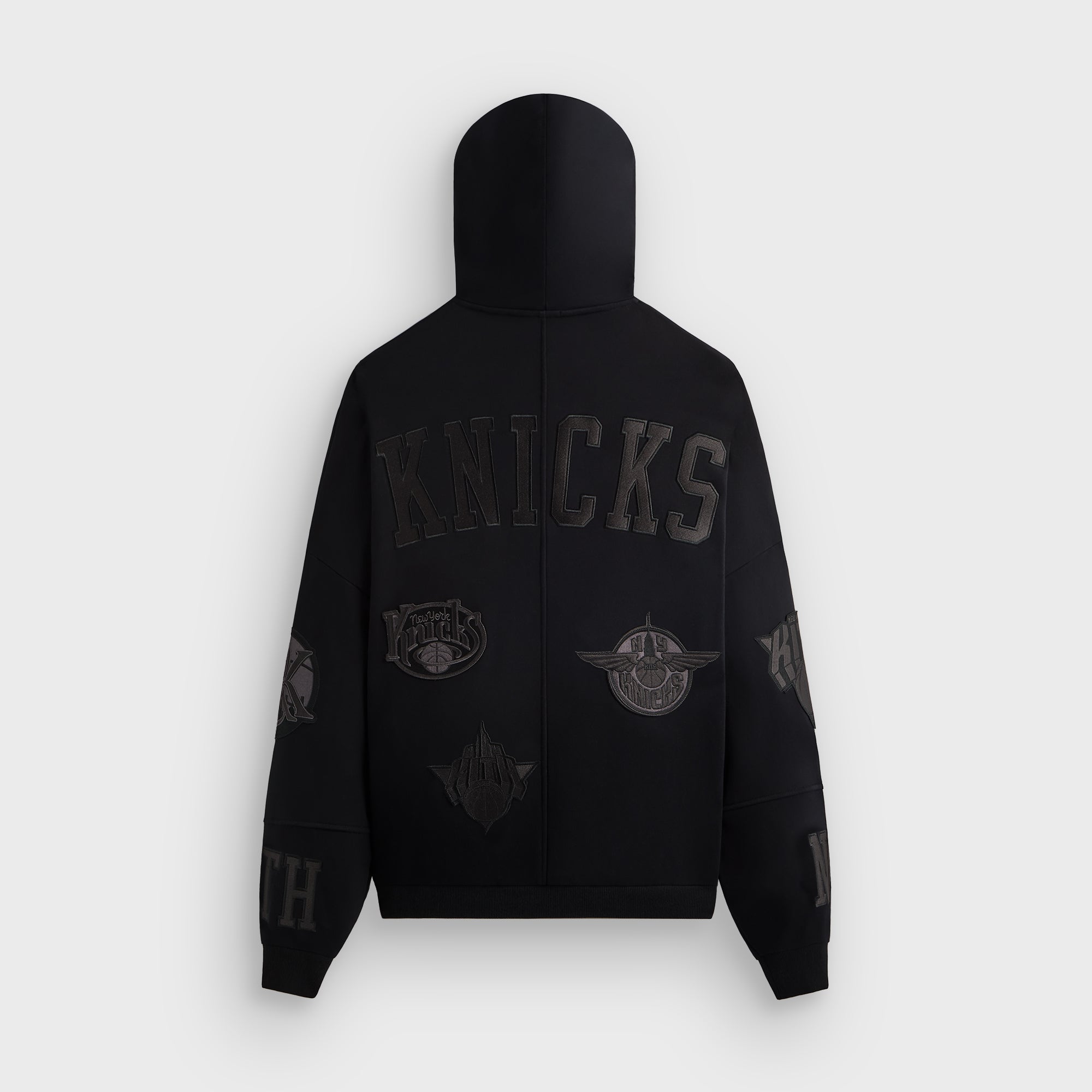 KITH パーカー　XL Kith for the New York Knicks Mash Up Cropped Braxton Vintage Hoodie -