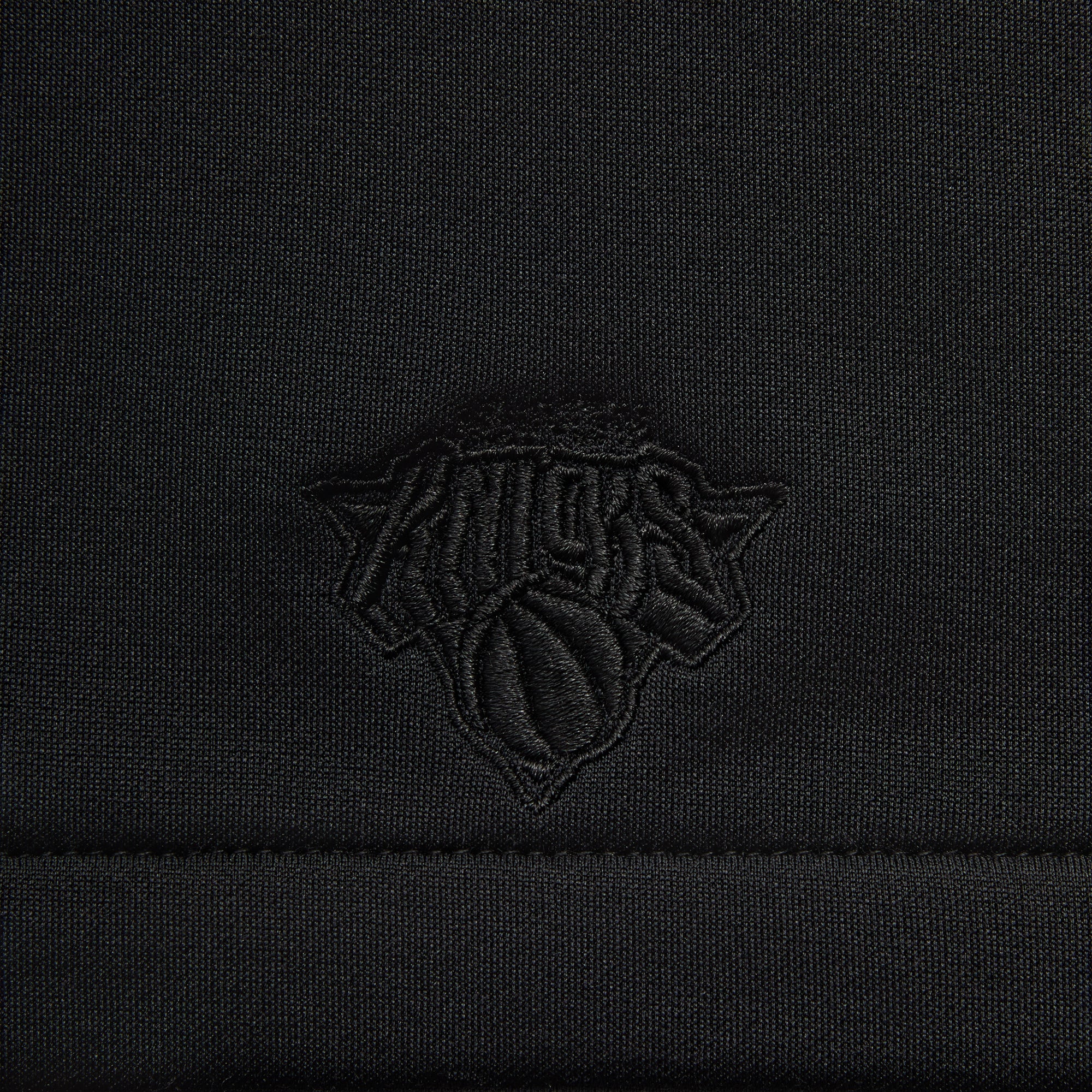 Kith for the New York Knicks Tricot Full Zip Sweater - Black
