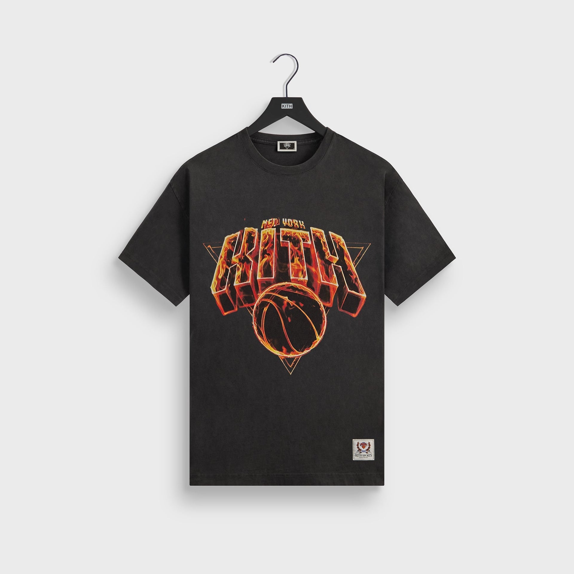 Kith for the New York Knicks Fire Vintage Jones Tee - Black - PH