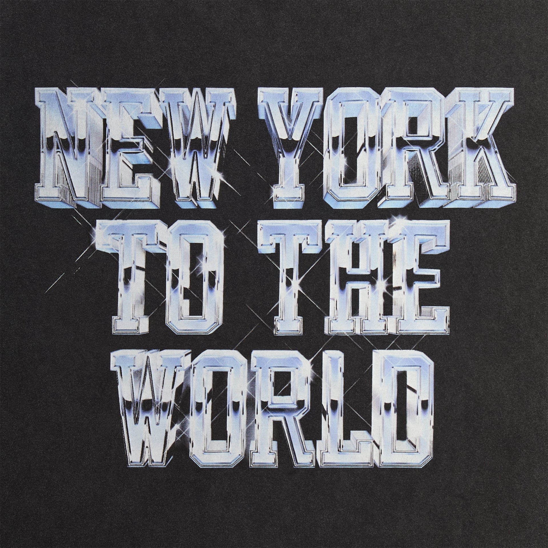 Kith for the New York Knicks Chrome Vintage Jones Tee - Black - PH