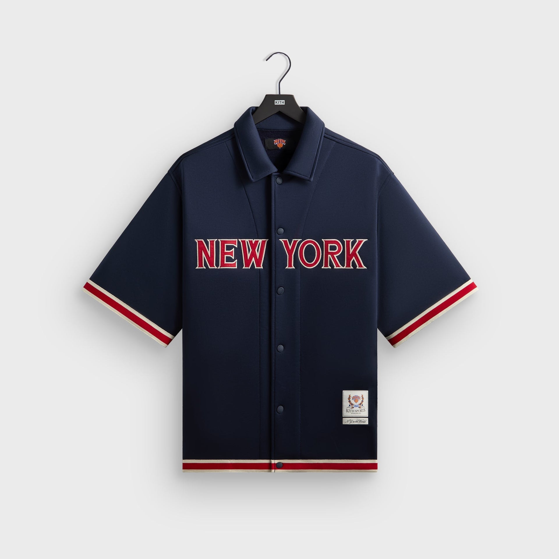 Kith for the New York Knicks Bernard King Woodpoint Shirt - Nocturnal - PH