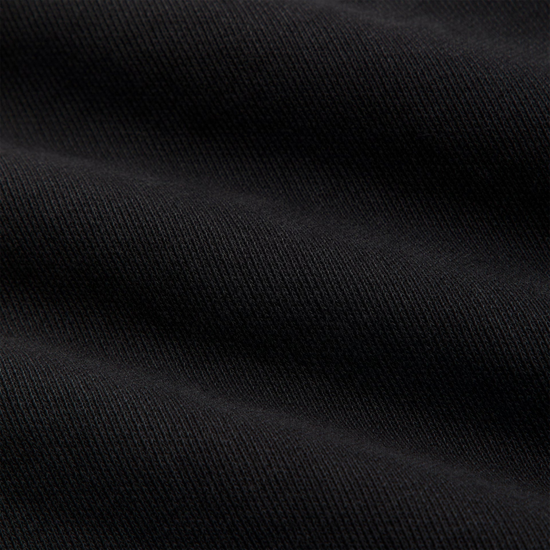 Kith Garment Dyed Fleece Mockneck Sweatshirt - Black - PH