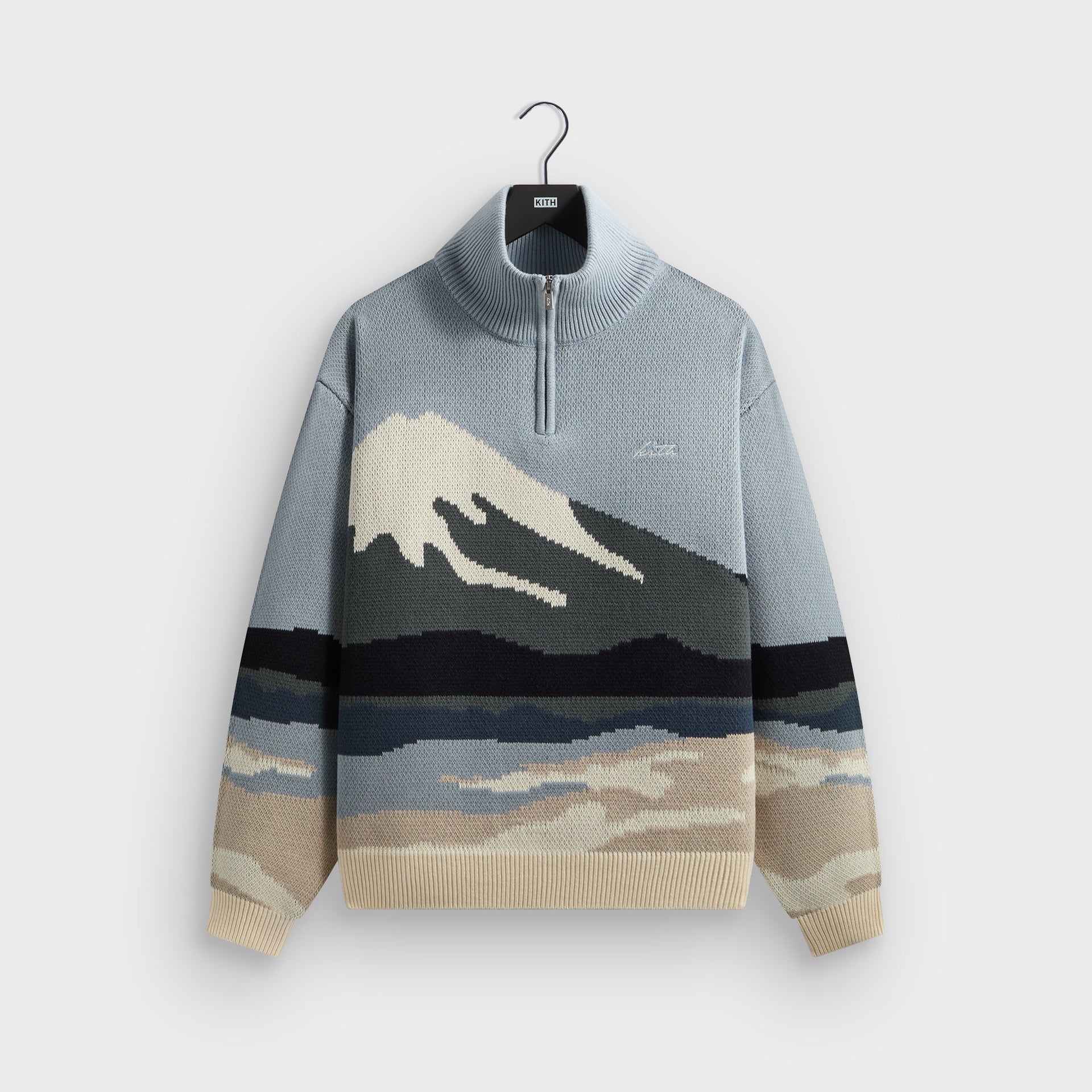 Kith Scenic Wyona Quarter Zip Sweater - Kindred - PH
