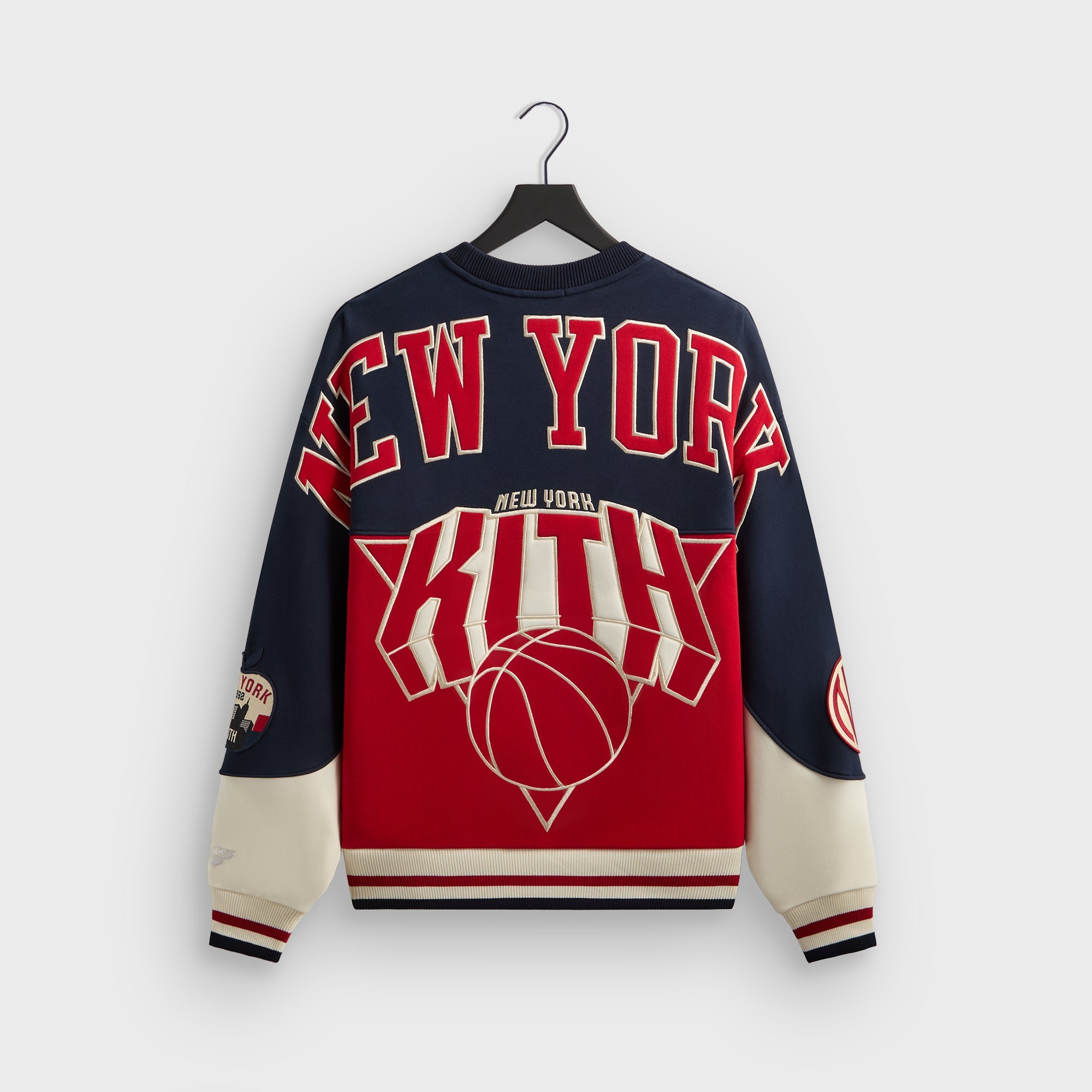 Kith for the New York Knicks Multicolor Vintage Crewneck - Nocturnal