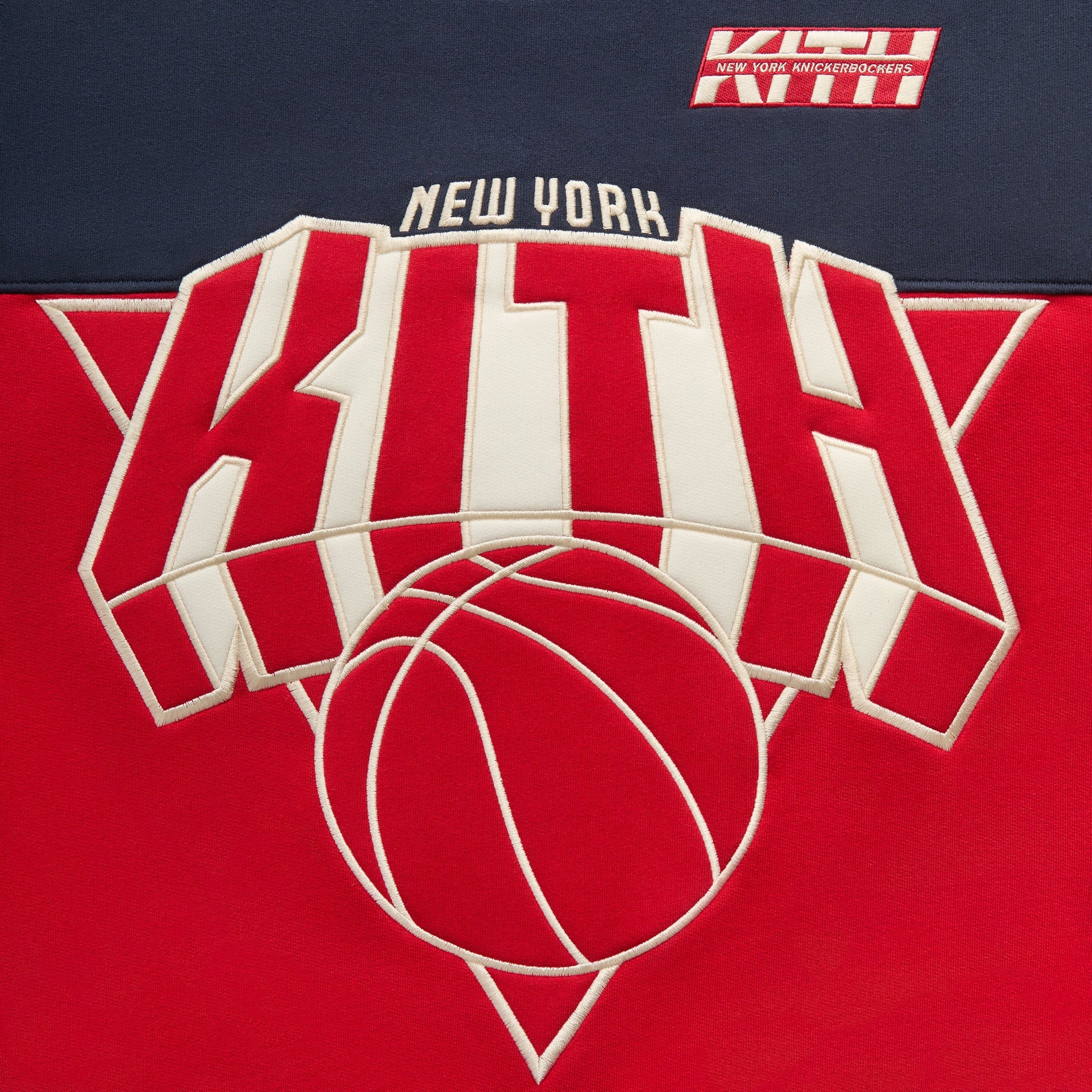 Kith for the New York Knicks Multicolor Vintage Crewneck - Nocturnal