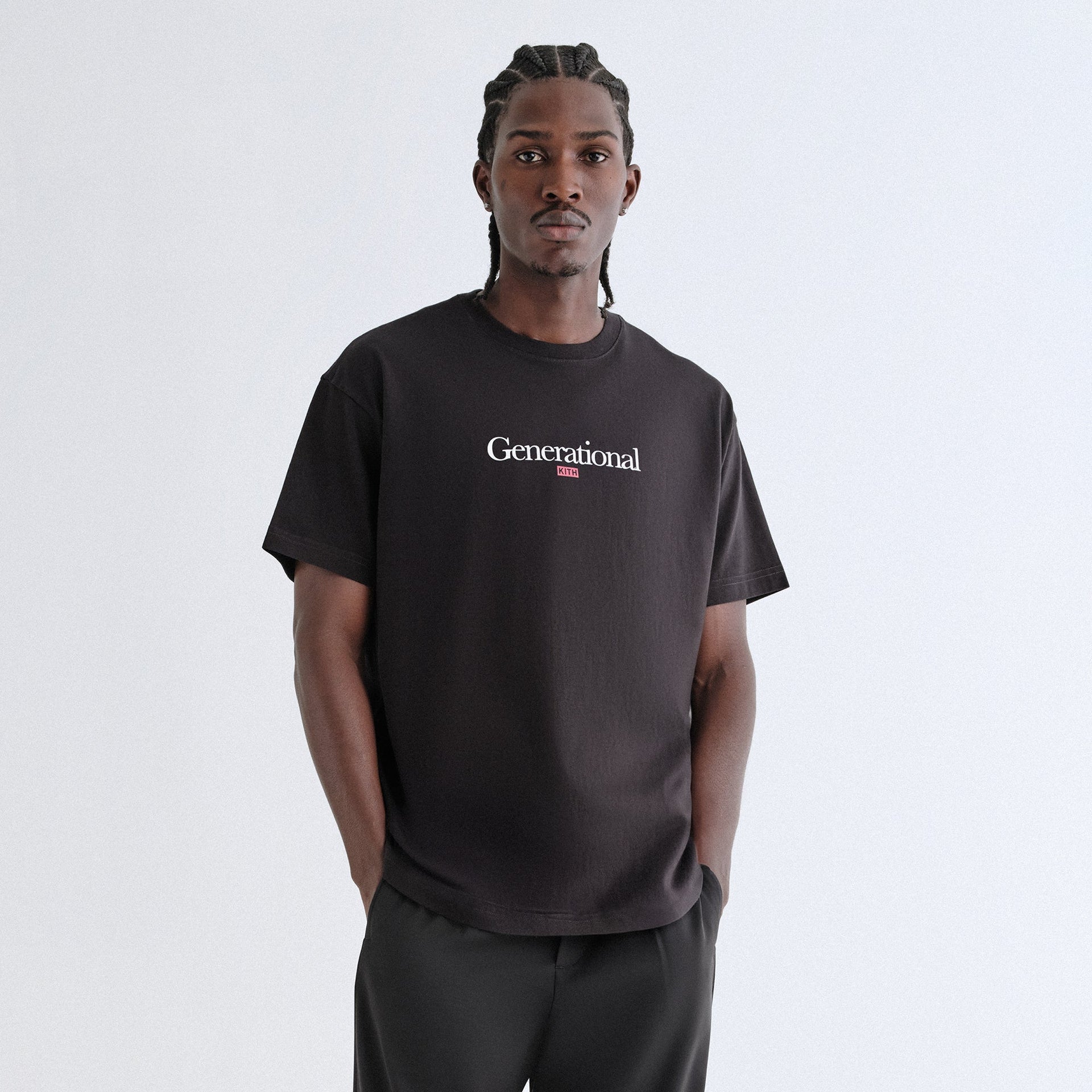 Kith Generational Quote Tee - Black - PH