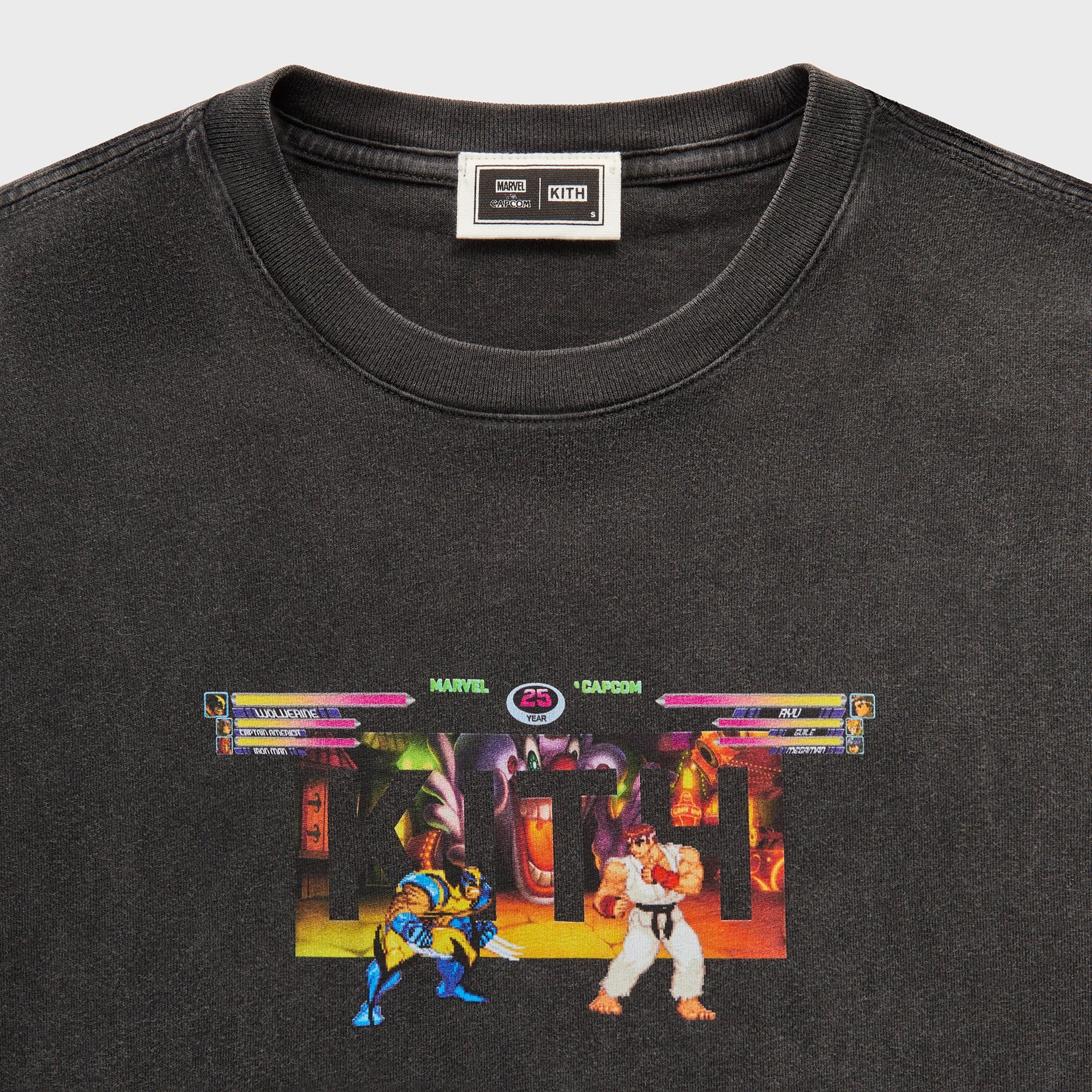 Marvel vs. Capcom | Kith Circus Vintage Tee - Black
