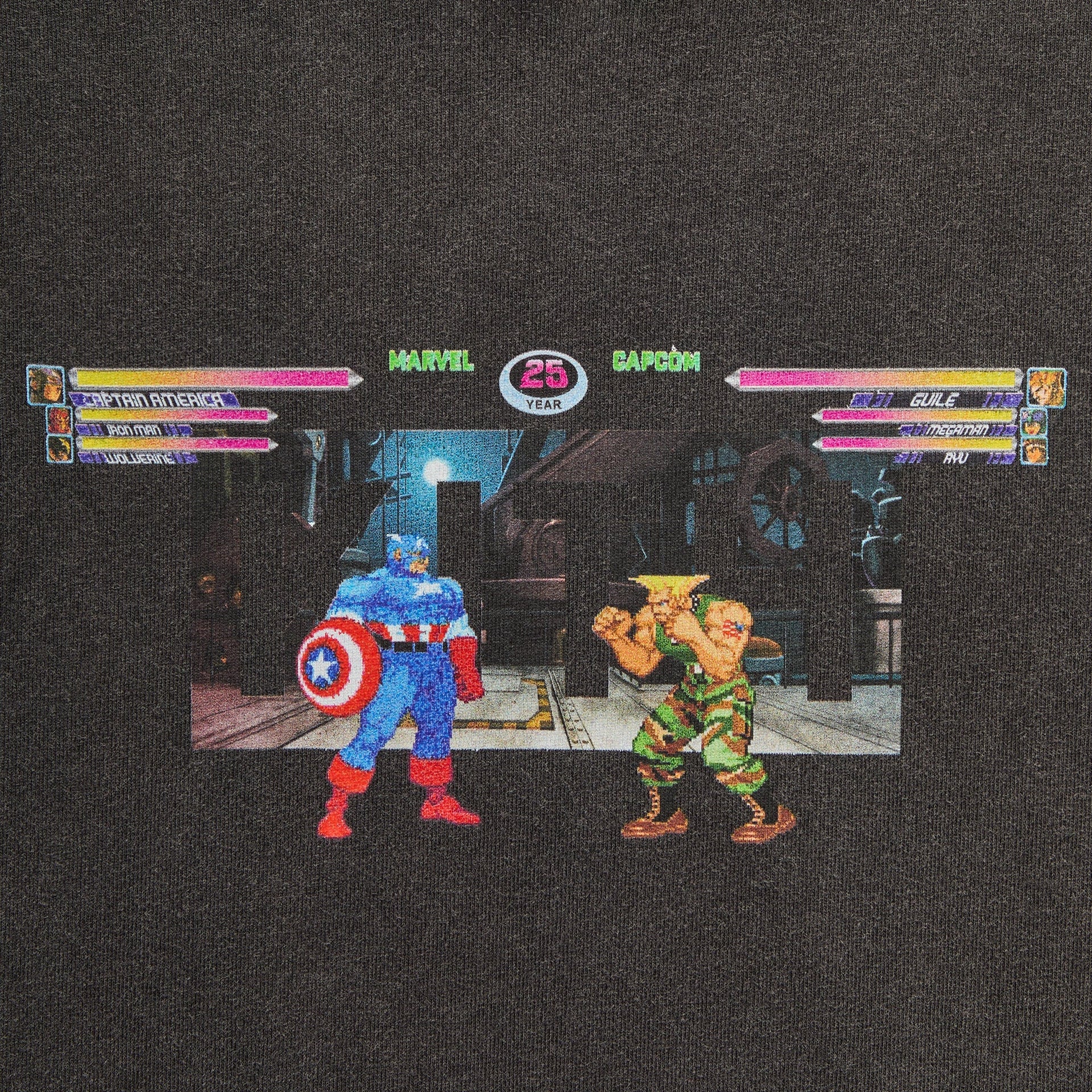 Marvel vs. Capcom | Kith Industrial Vintage Tee - Black - PH