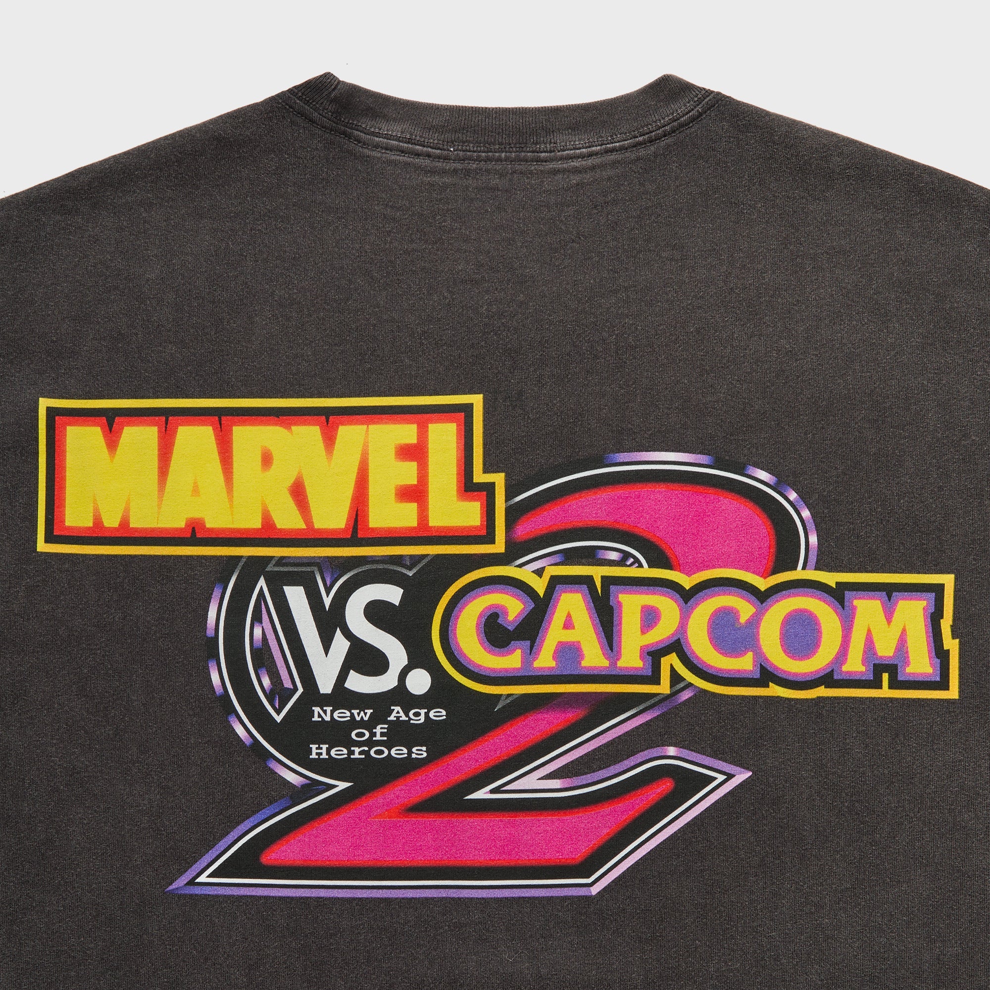 Marvel vs. Capcom | Kith Industrial Vintage Tee - Black