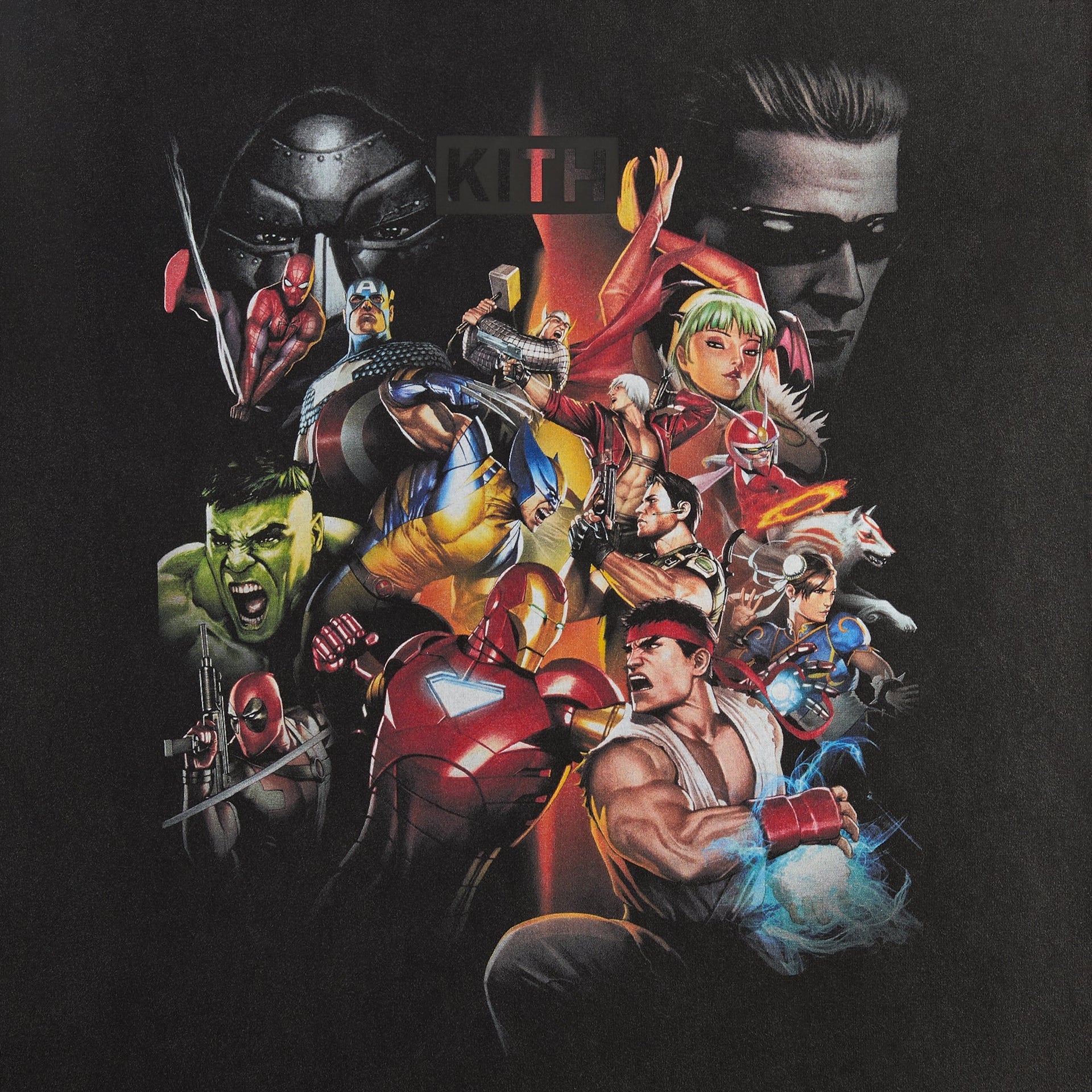 Marvel vs. Capcom | Kith Ultimate Vintage Tee - Black - PH