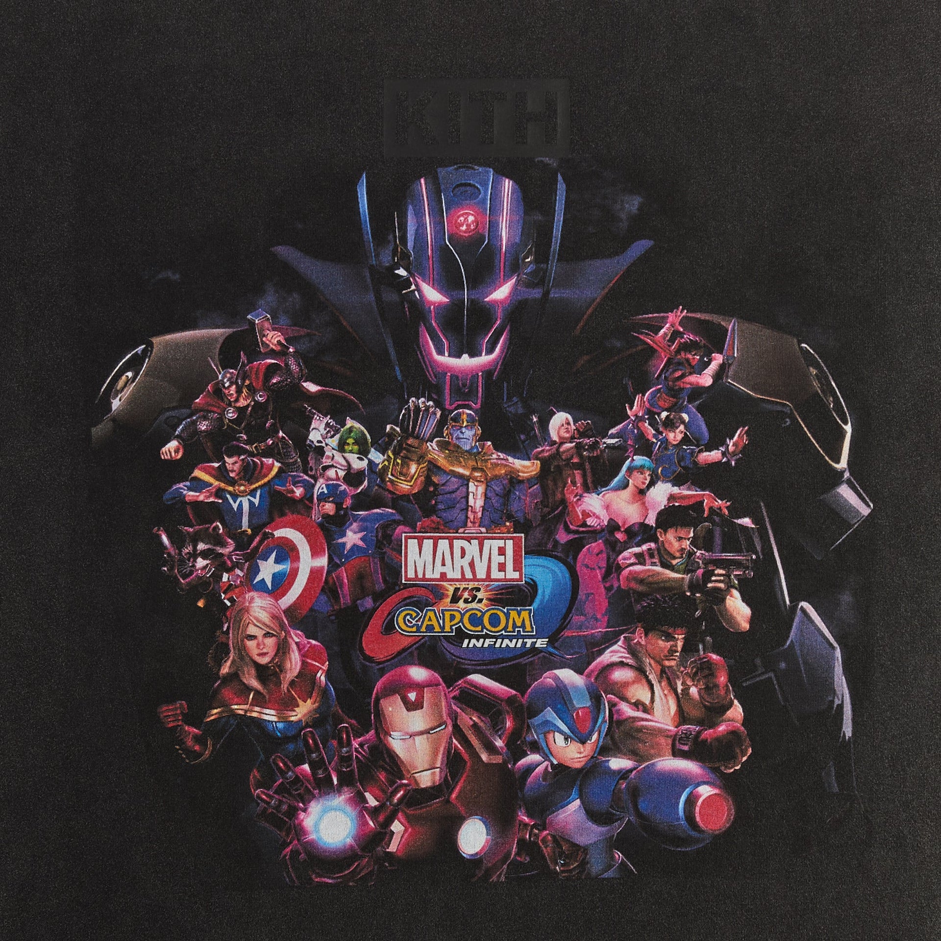 Marvel vs. Capcom | Kith Infinite Vintage Tee - Black