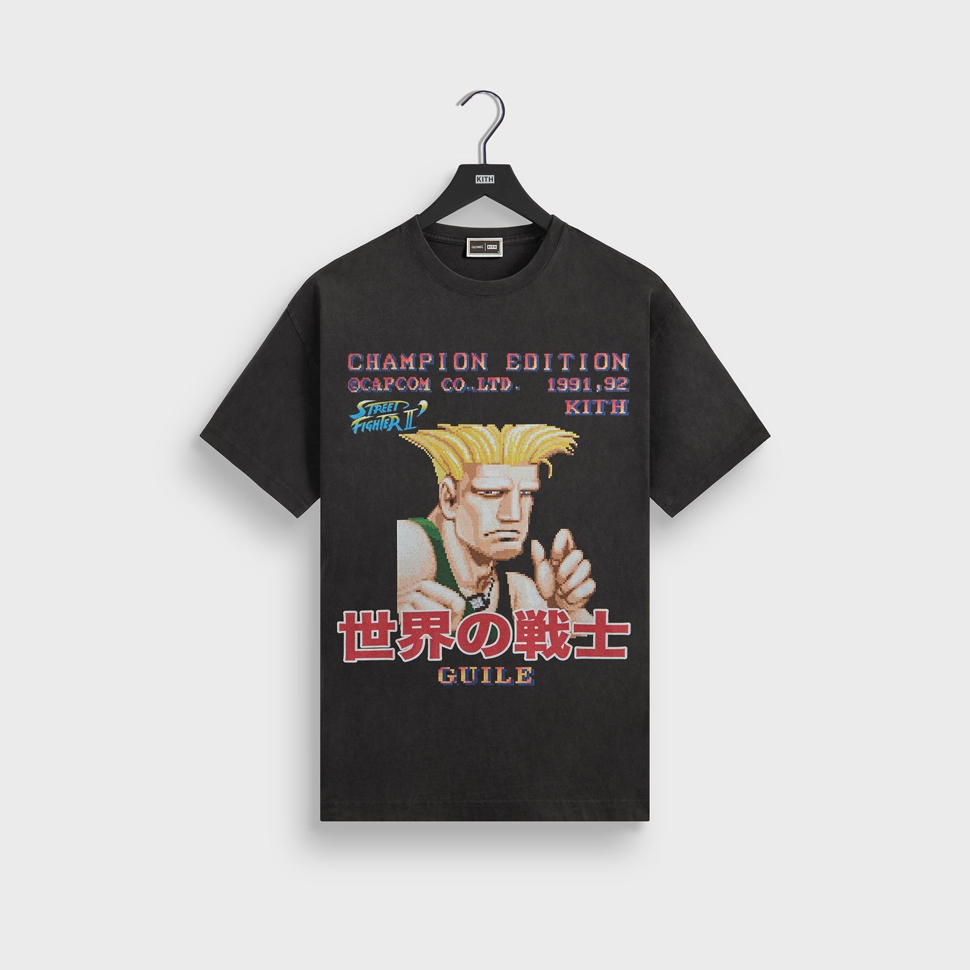 Capcom | Kith Guile Champion Edition Vintage Tee - Black - PH