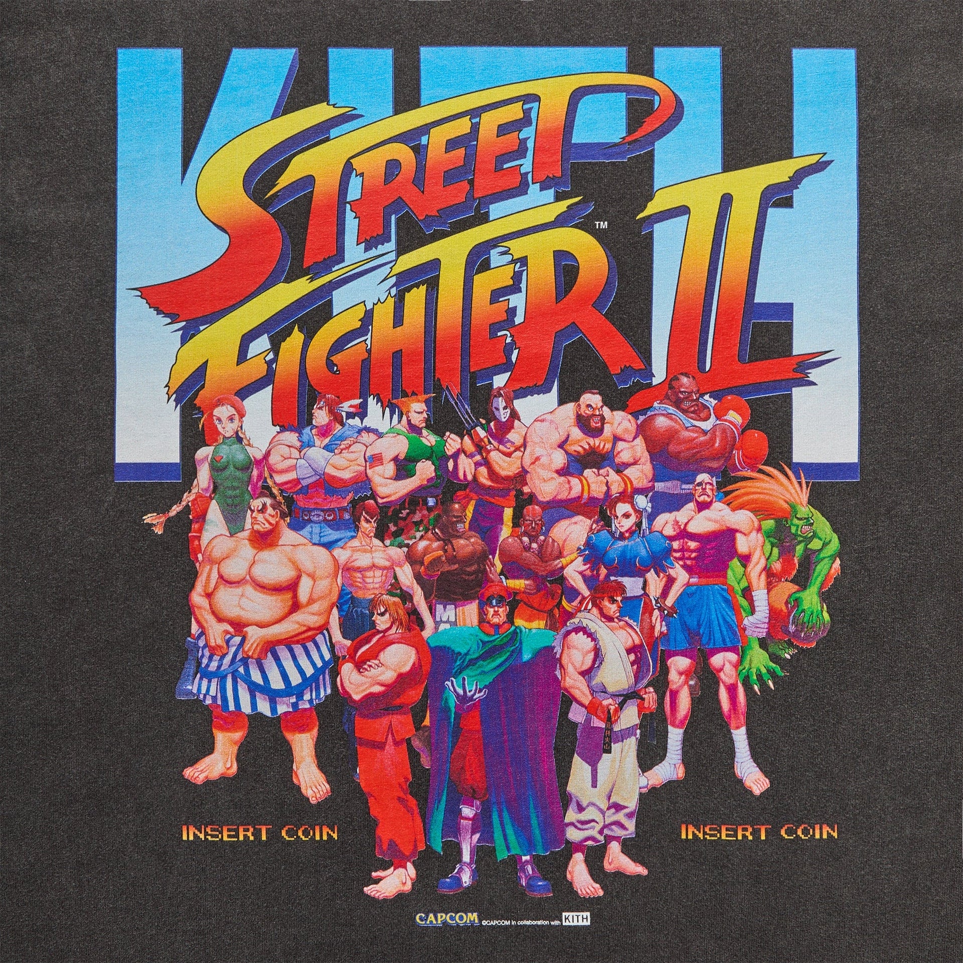 Capcom | Kith Super Street Fighter Vintage Tee - Black - PH