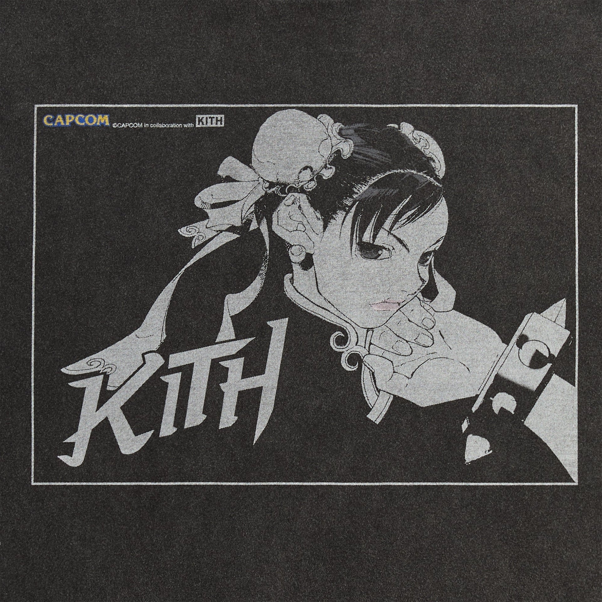 Capcom | Kith Chun Li Vintage Tee - Black - PH