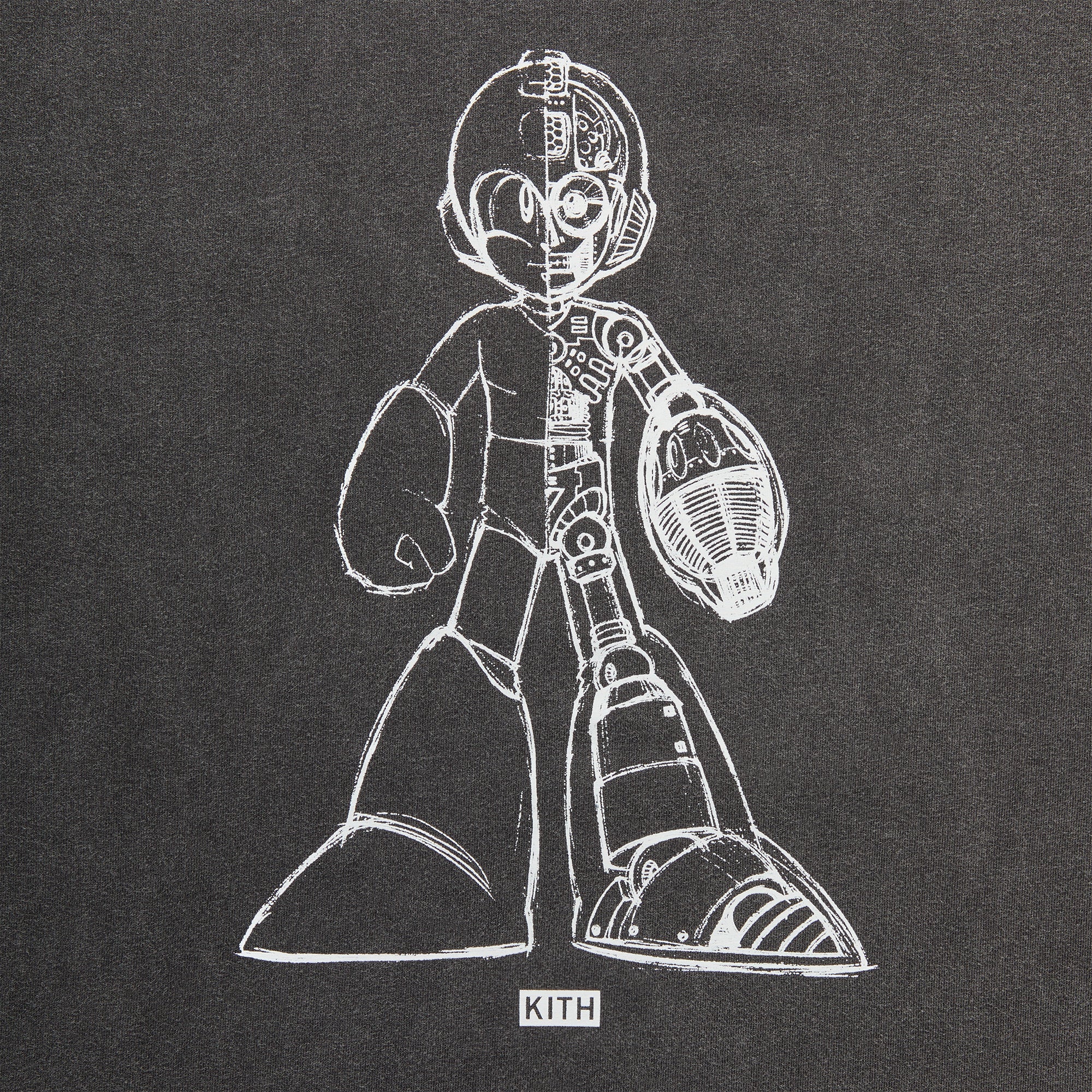 Capcom | Kith Mega Man Sketch Vintage Tee - Black