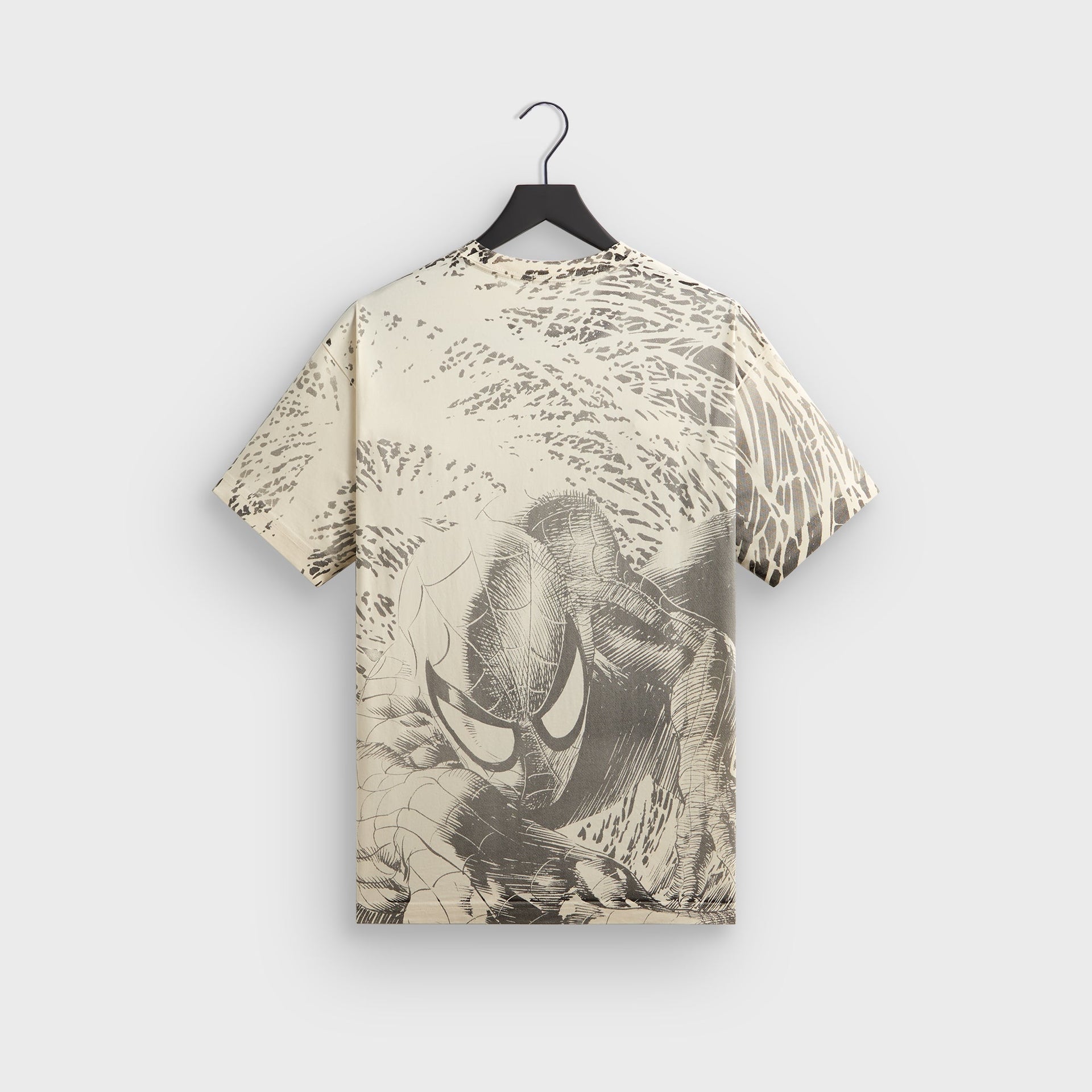 Marvel | Kith Spiderman All-Over Printed Vintage Tee - Black - PH