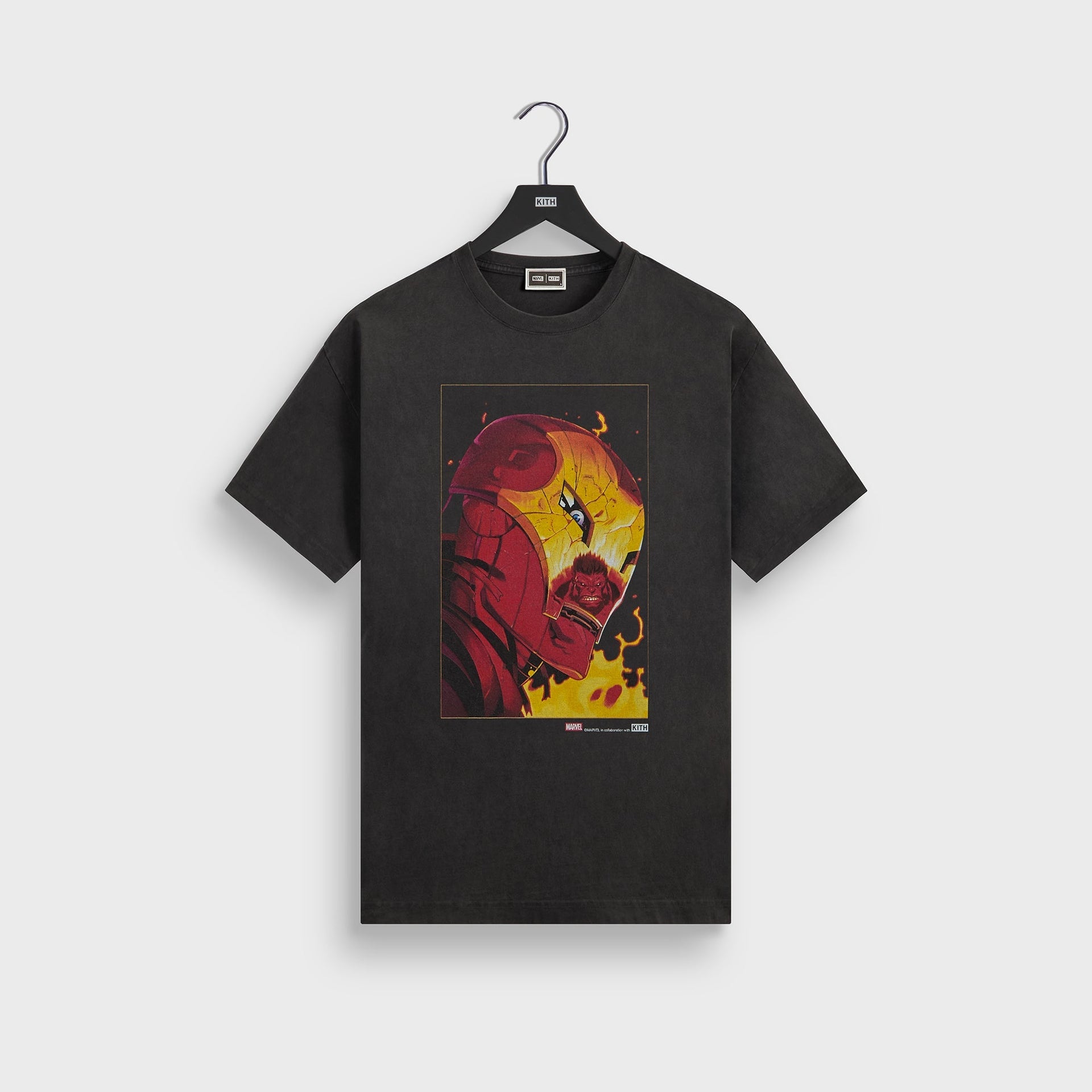 Marvel | Kith Red Hulk Vintage Tee - Black - PH