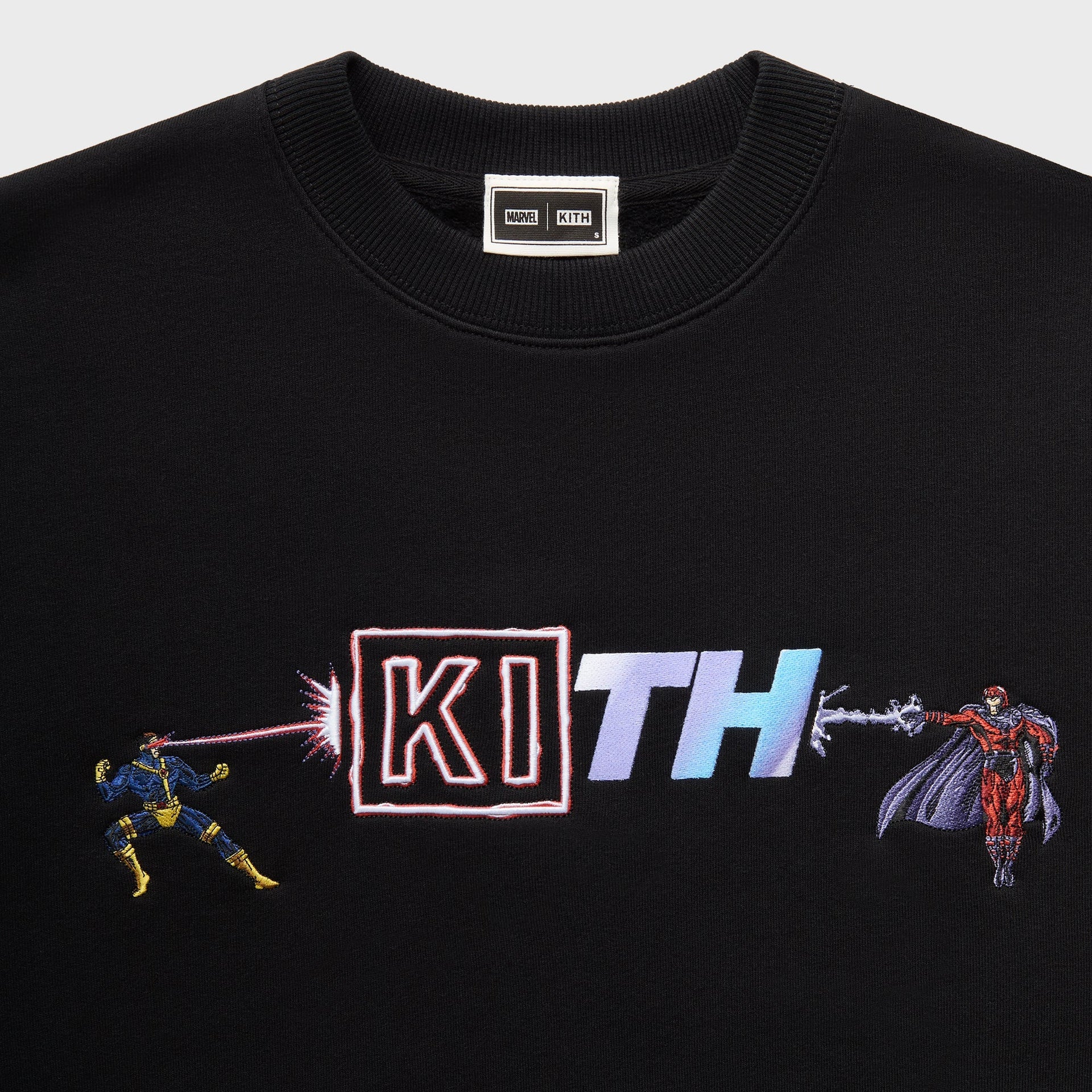 Marvel | Kith Clash Vintage Nelson Crewneck - Black - PH