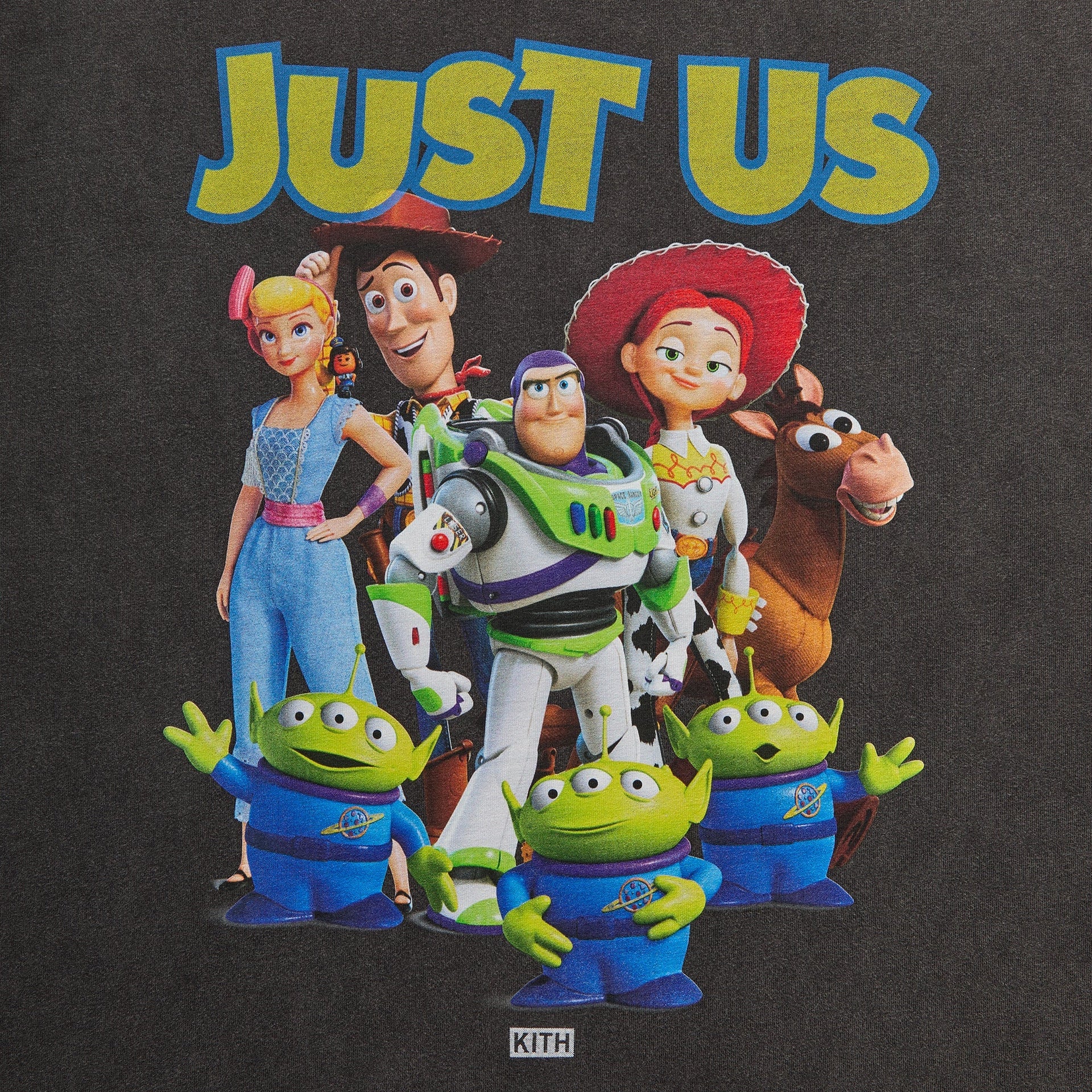 Disney | Kith for Pixar Just Us Toy Story Vintage Tee - Black - PH