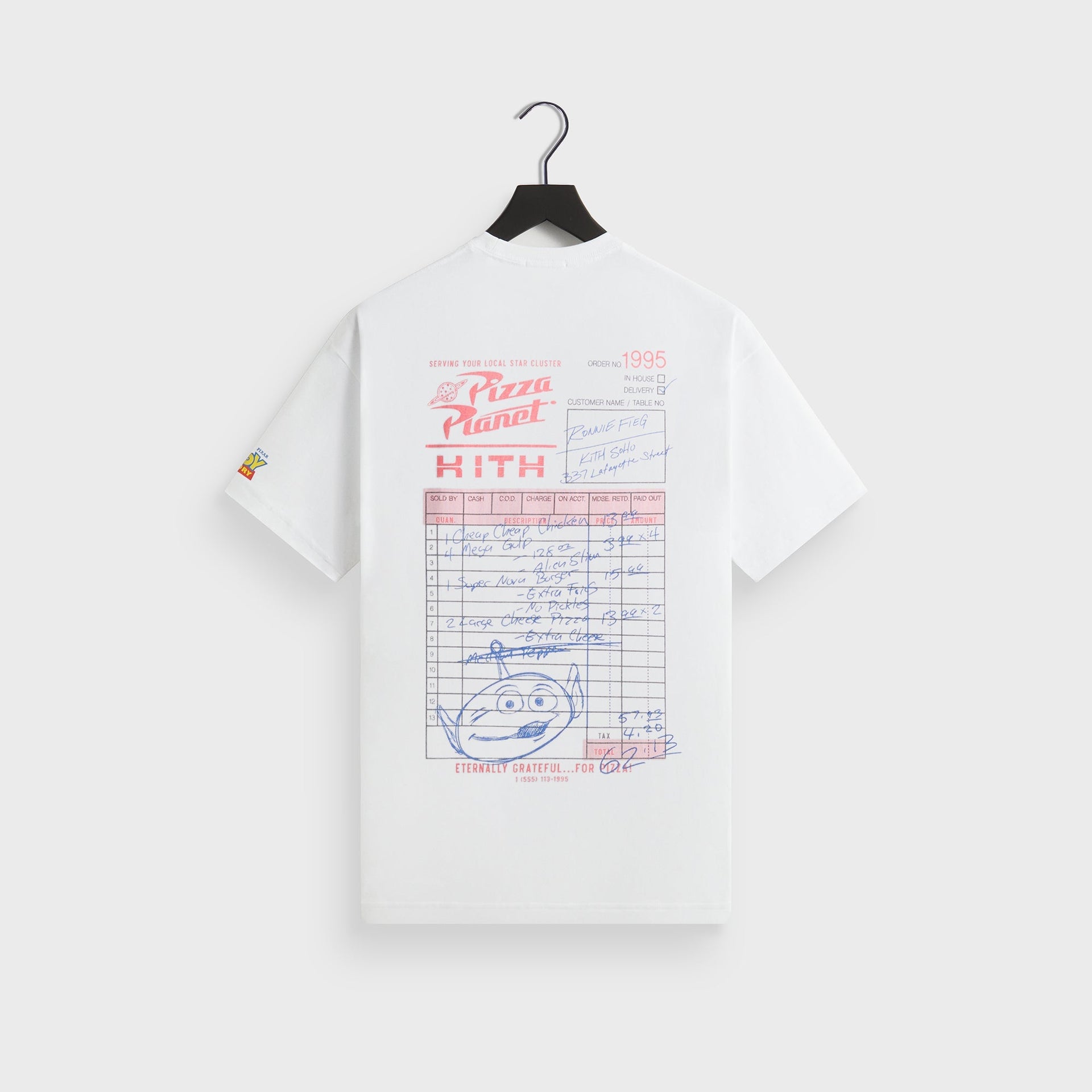 Disney | Kith for Pixar Pizza Planet Tee - White - PH