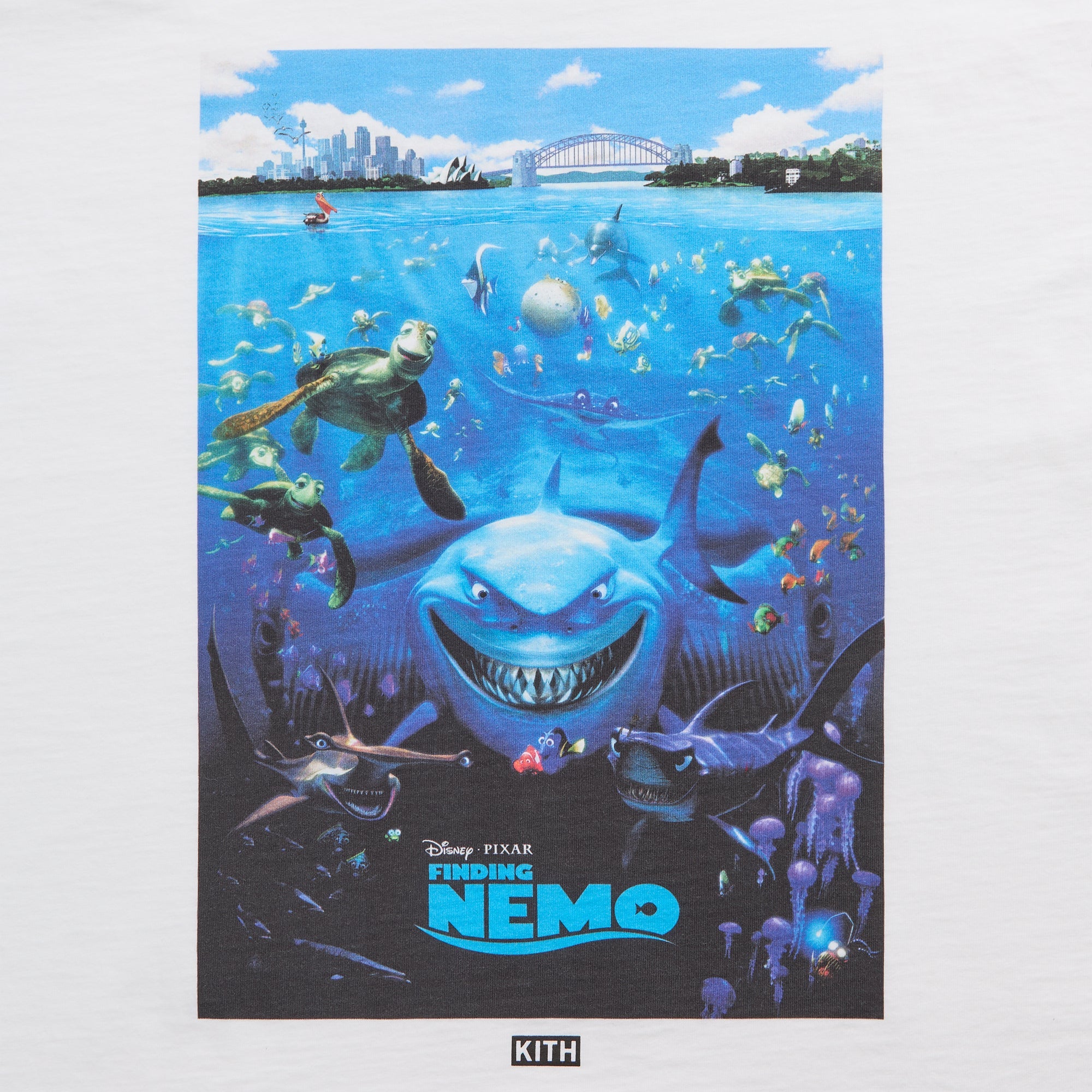 Kith x Disney Pixar Finding Nemo ニモ　ピクサー Disney | Kith for Pixar Finding Nemo Family Vintage Tee - White