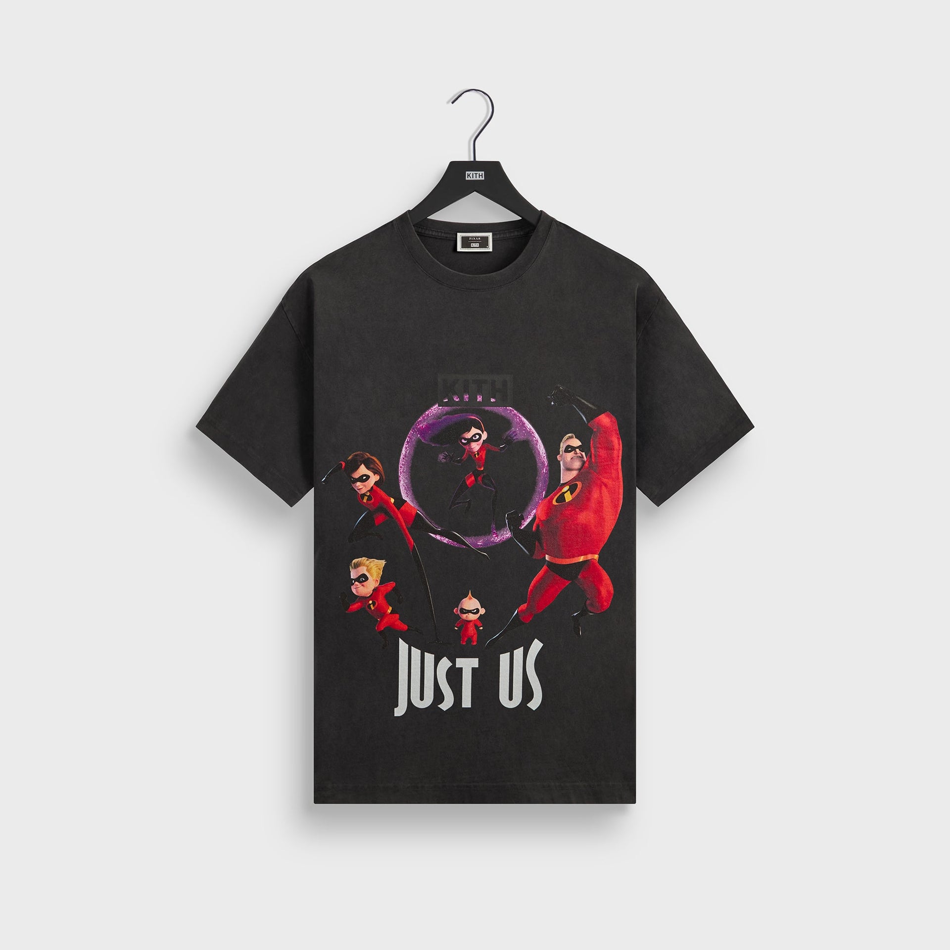 Disney | Kith for Pixar The Incredibles Just Us Vintage Tee - Black
