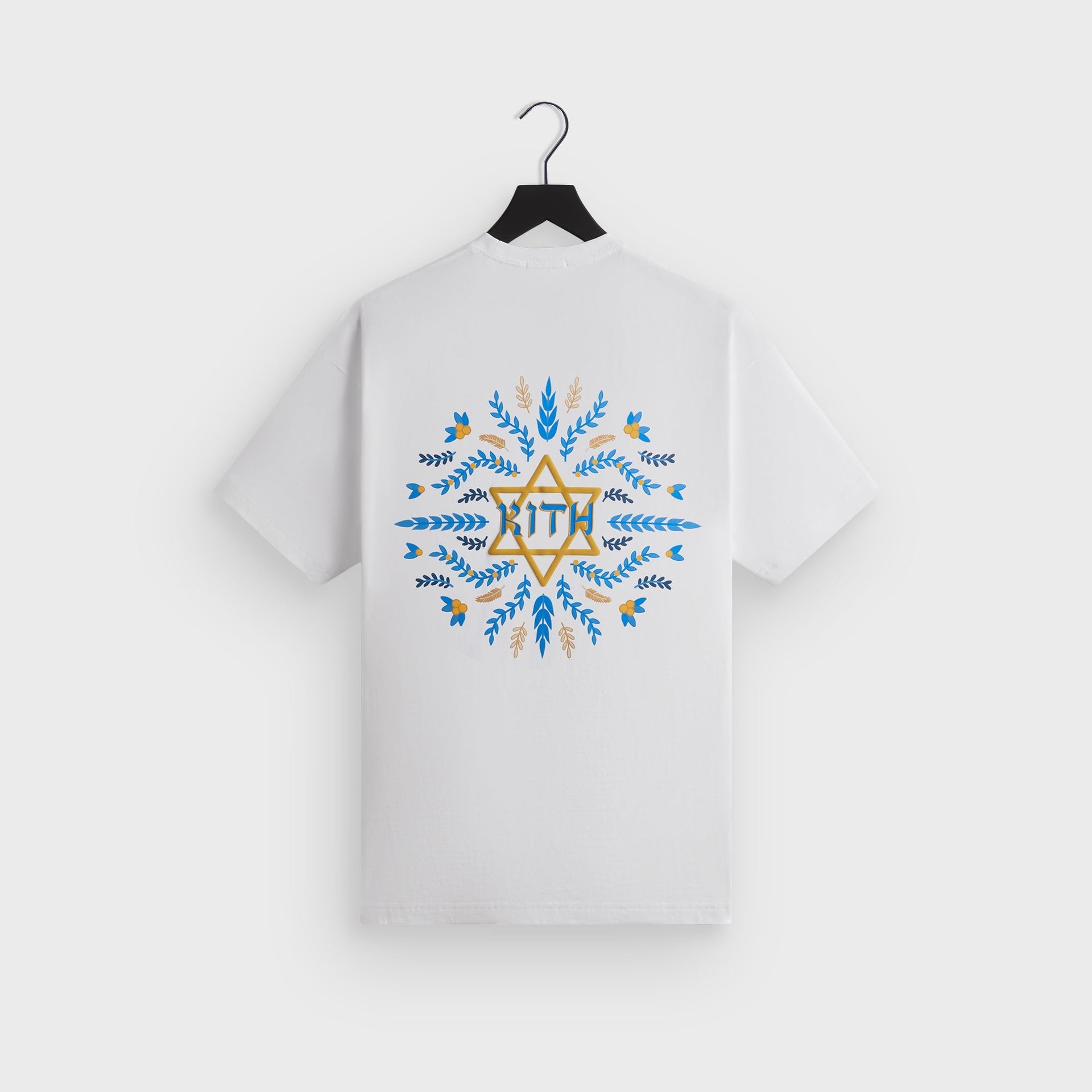 Kith Hanukkah Olive Branch Pocket Tee - White - PH
