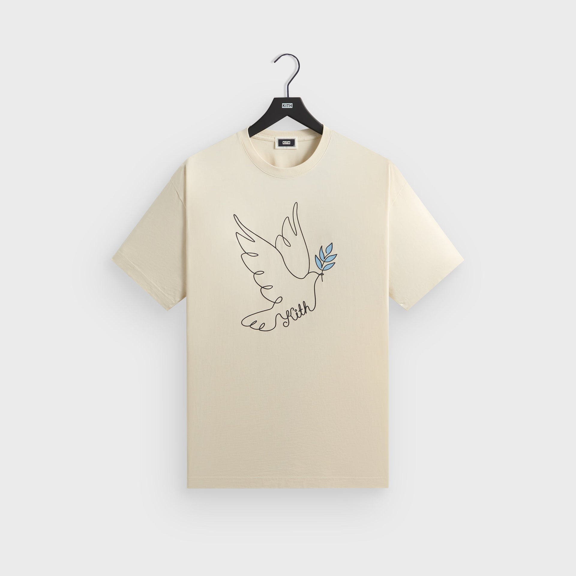 Kith Hanukkah Dove Tee - Sandrift