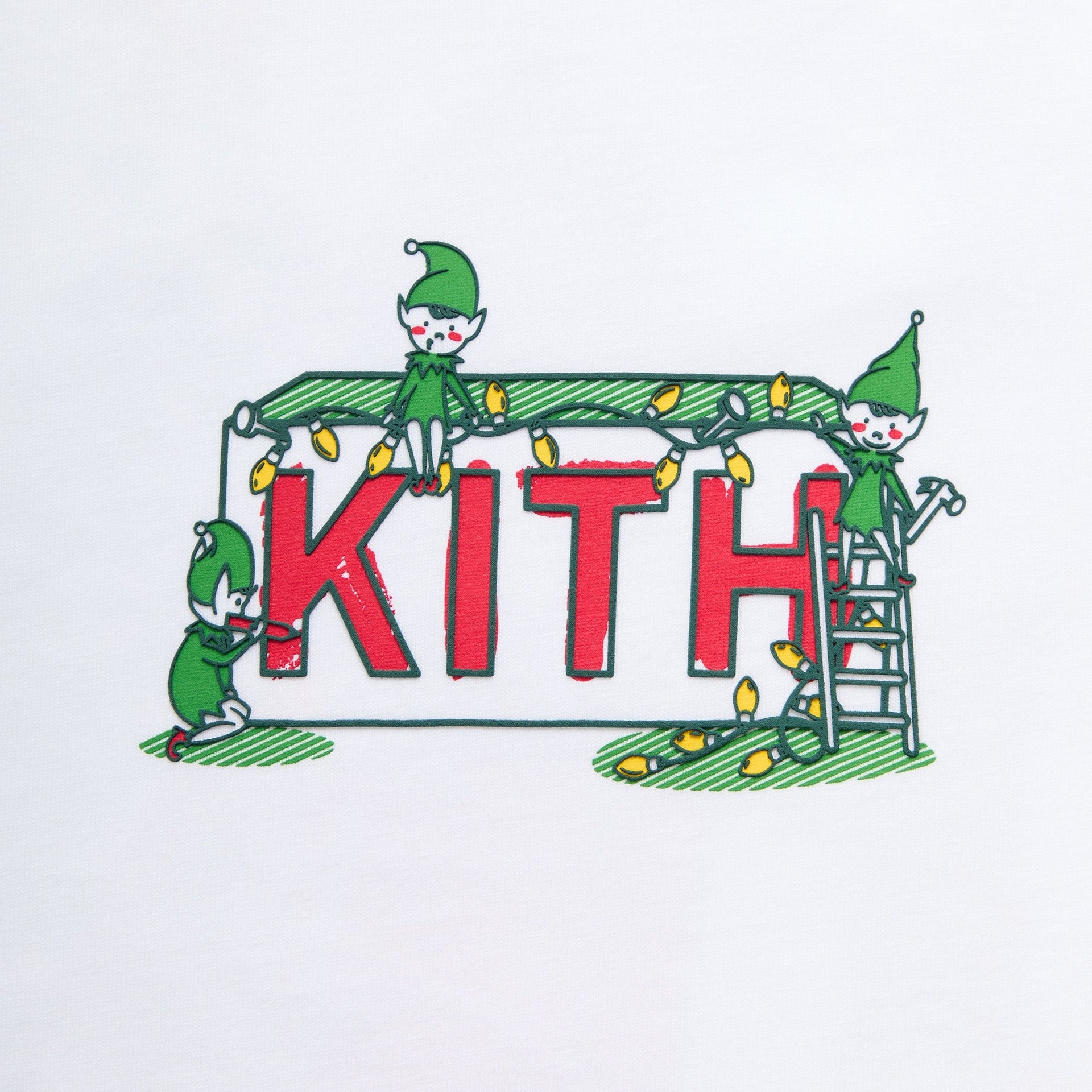 Kithmas Elf Factory Tee - White - PH