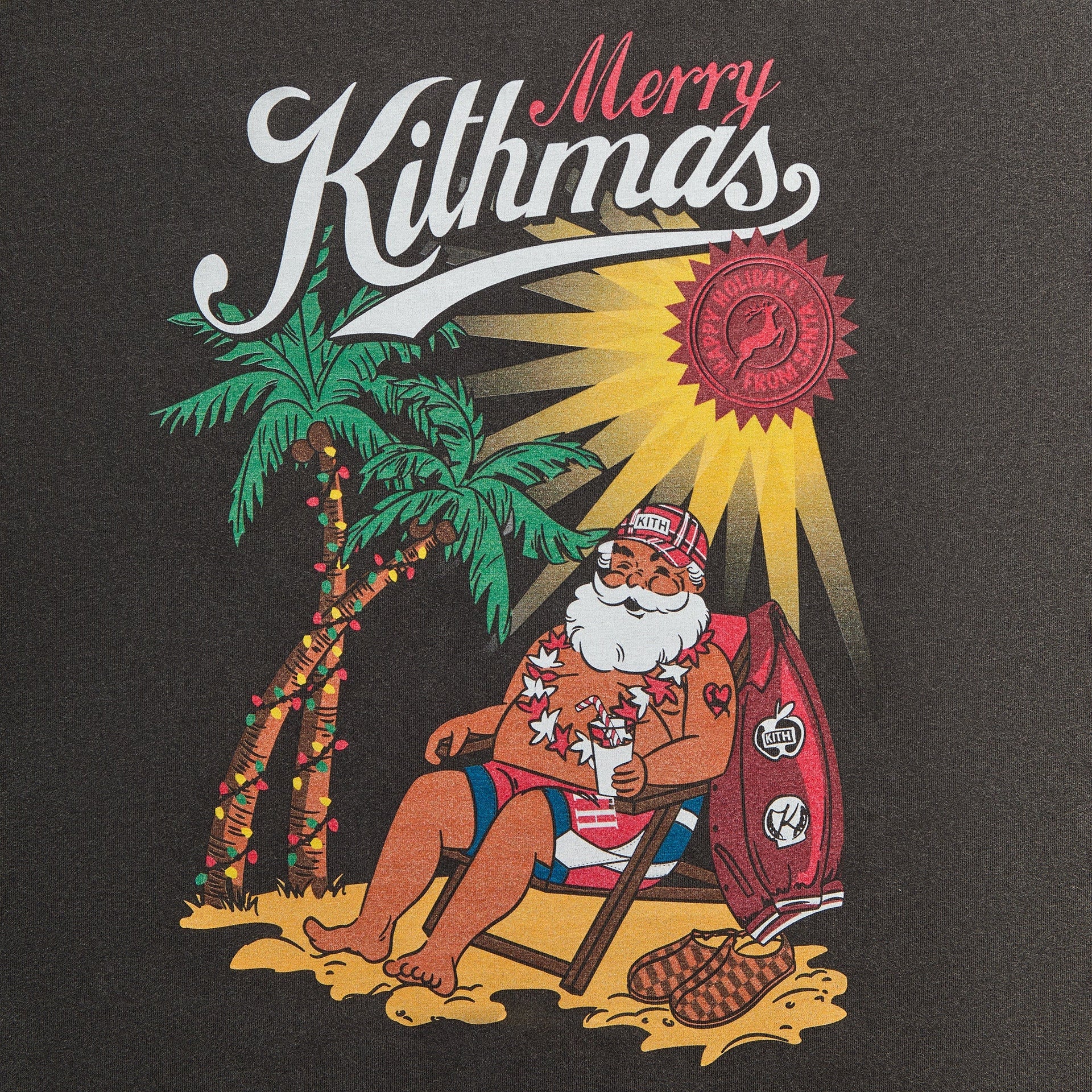 Kithmas Vacation Jones Vintage Tee - Black - PH