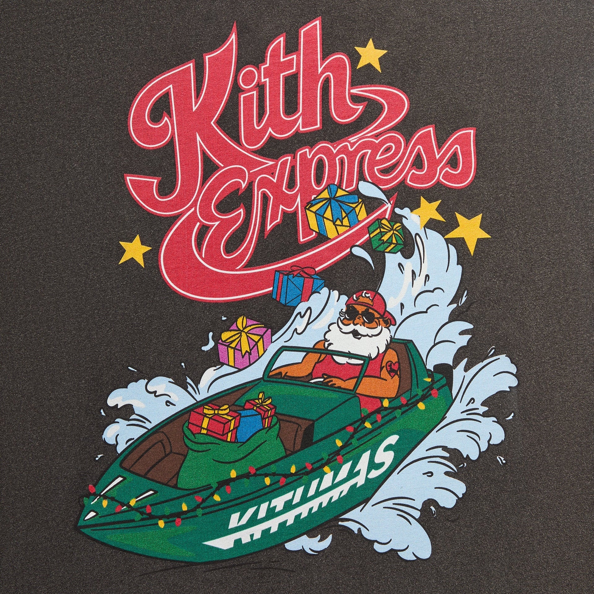Kithmas Express Jones Vintage Tee - Black - PH
