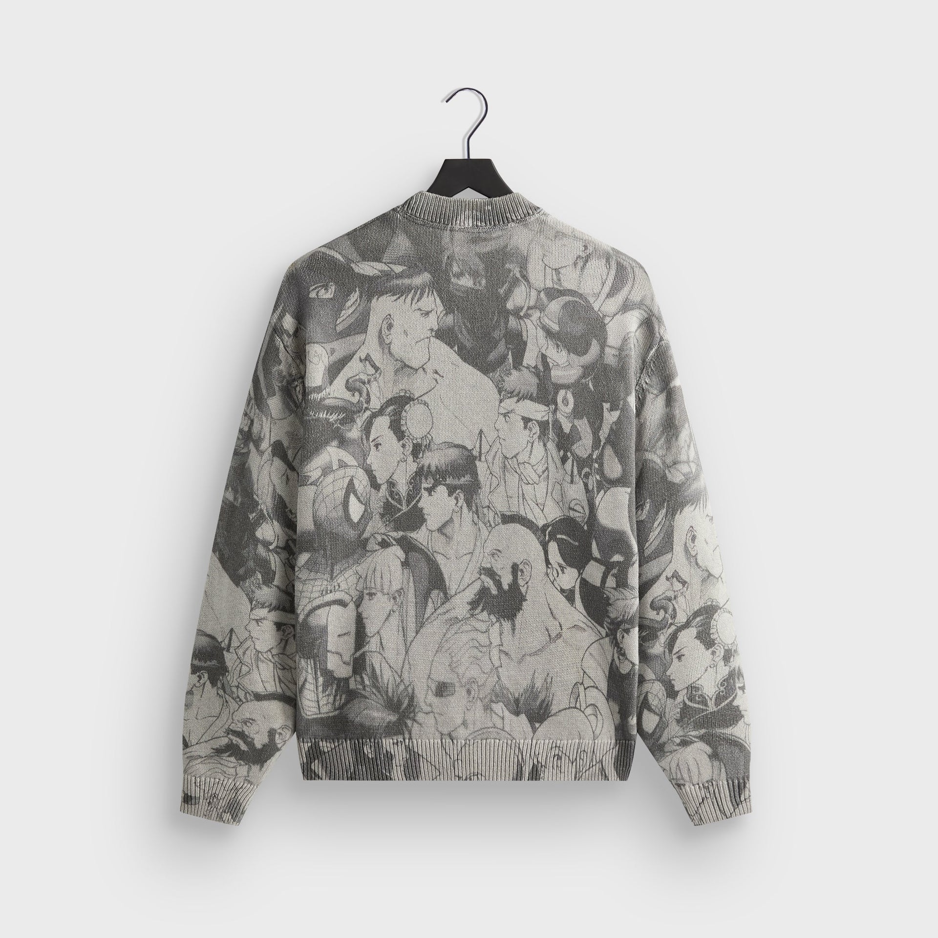 Marvel vs. Capcom | Kith Super Heroes Crewneck Sweater - Light Heather Grey - PH