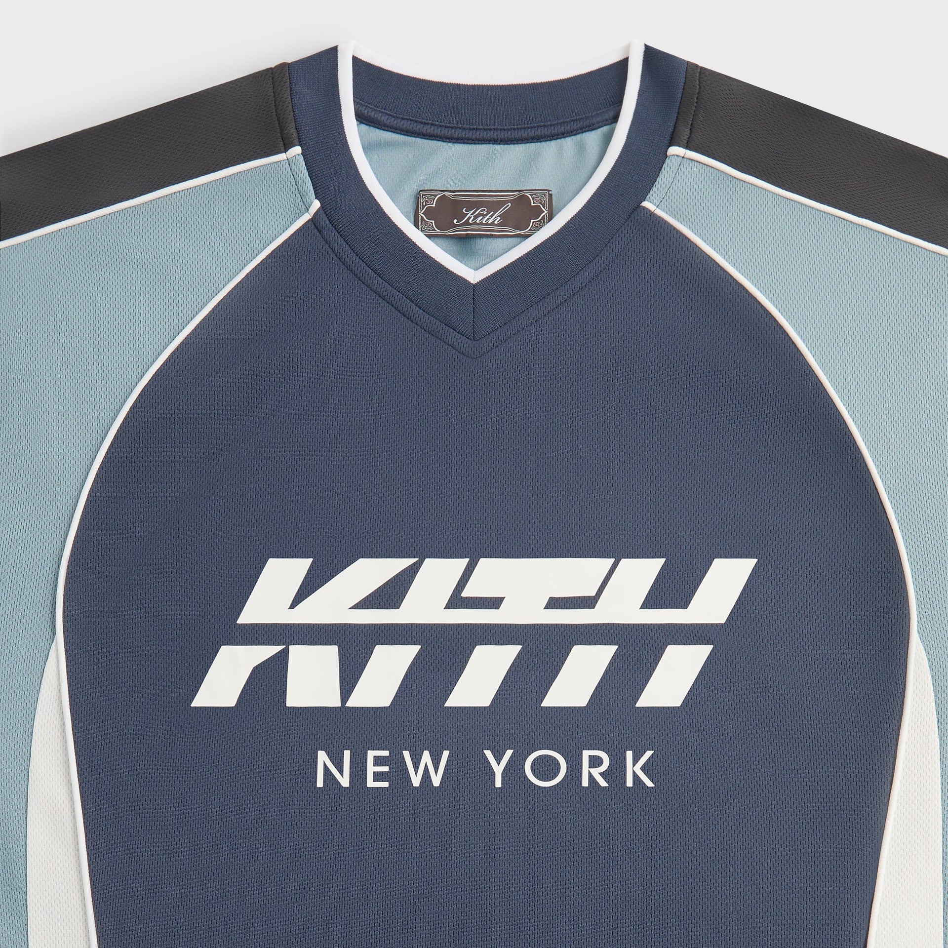 Kith Malik Long Sleeve Mesh Jersey - Nocturnal
