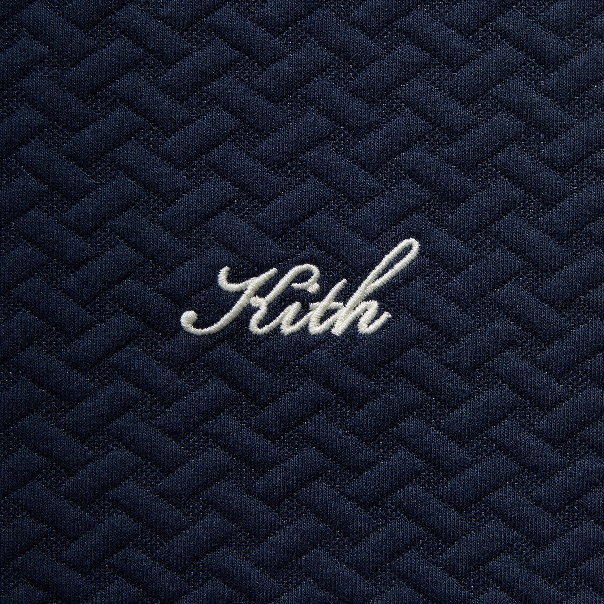 Kith Tessellation Interlock Woodpoint Shirt - Nocturnal