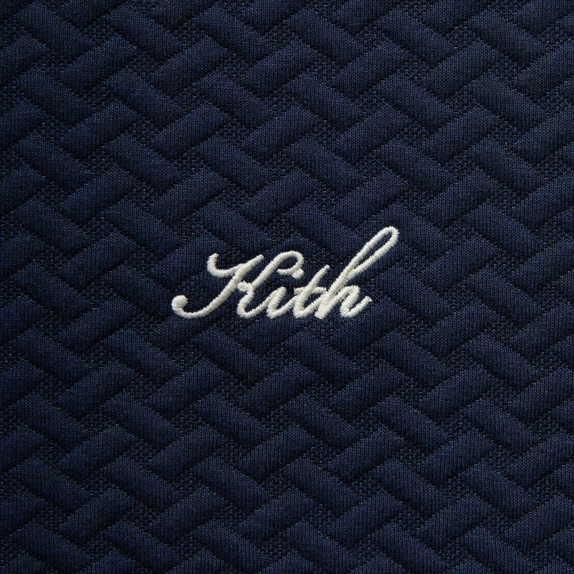 Kith Tessellation Interlock Woodpoint Shirt - Nocturnal