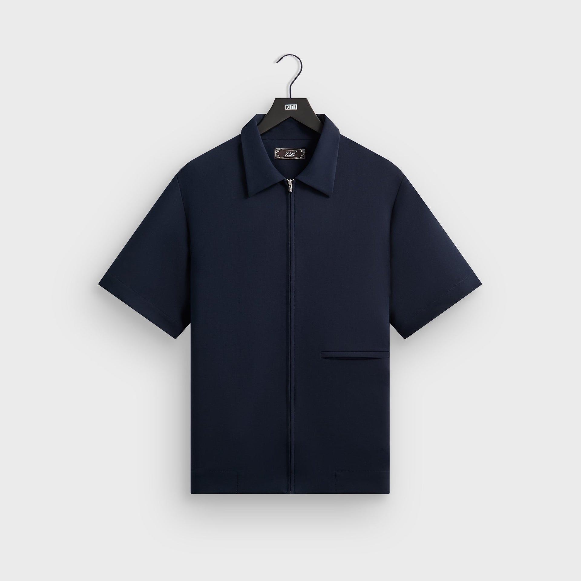 Kith Midweight Double Weave Davenport Shirt - Nocturnal