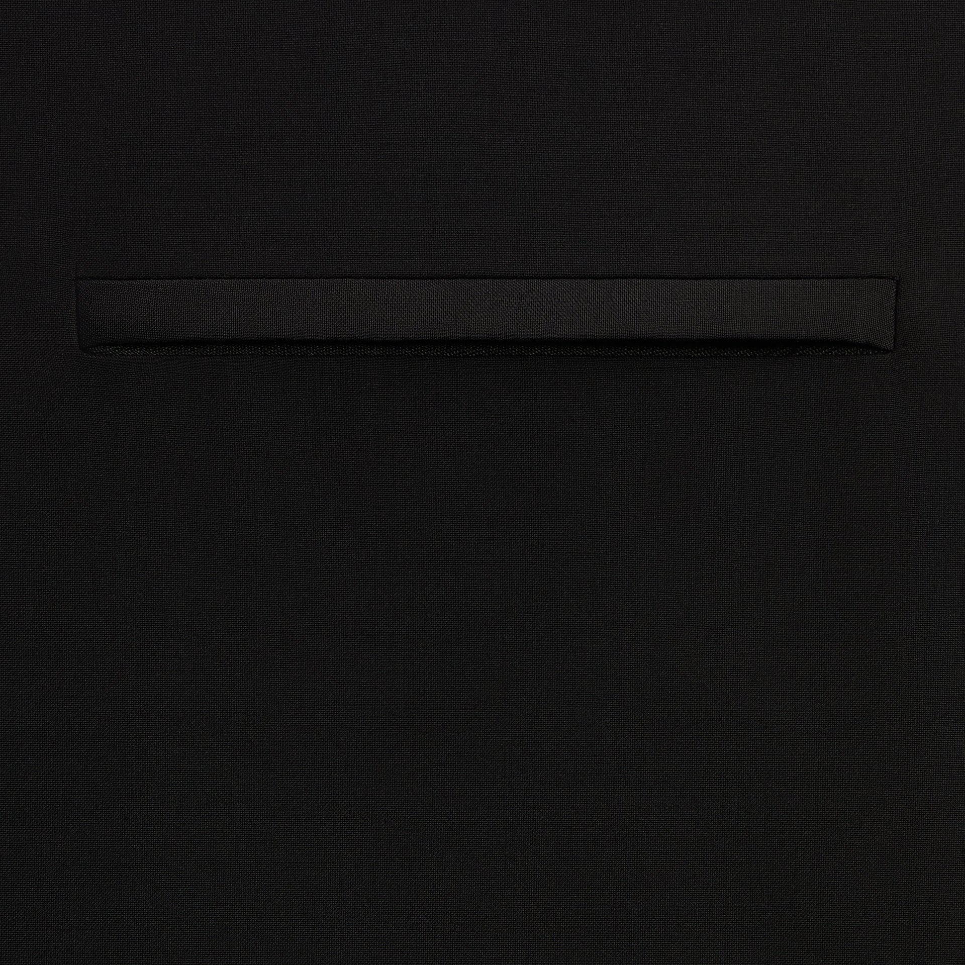 &Kin for Kith Origins Long Sleeve Davenport Tropical Wool Shirt - Black - PH