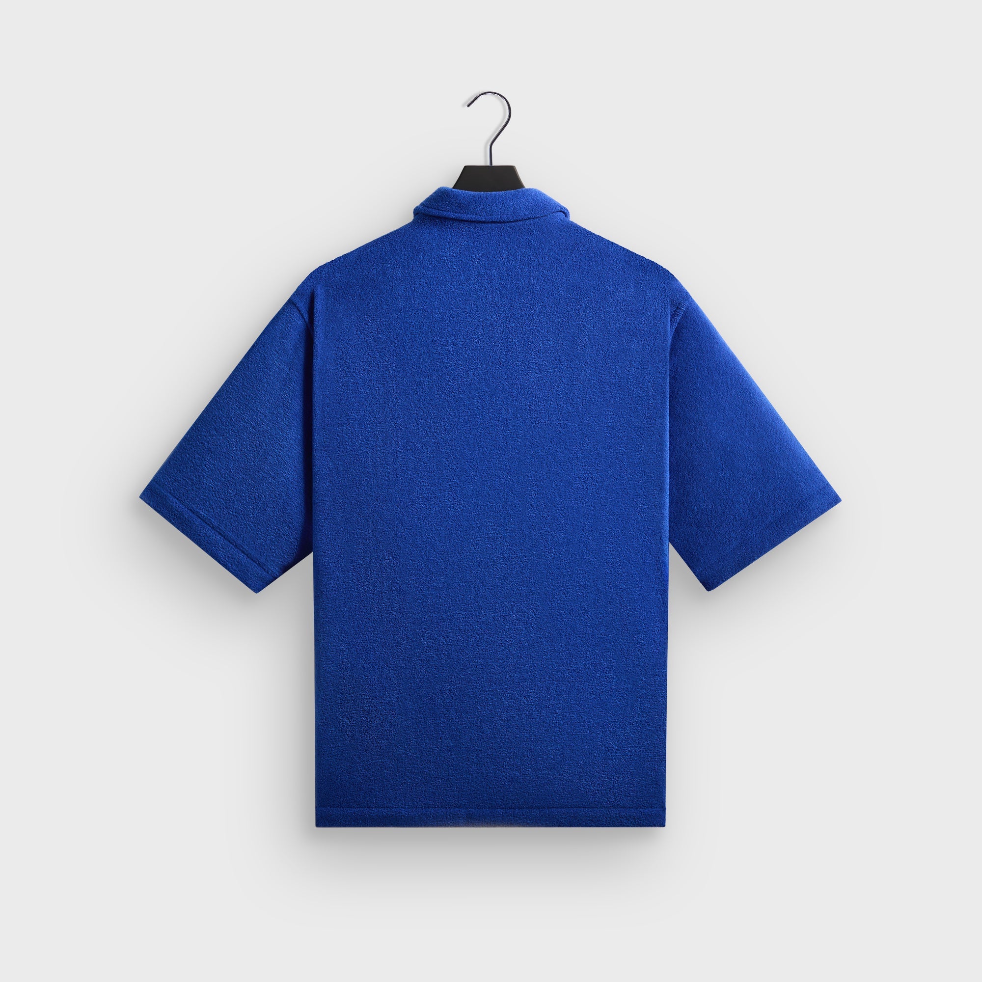 Kith Towel Boucle Boxy Collared Overshirt - Cyclone
