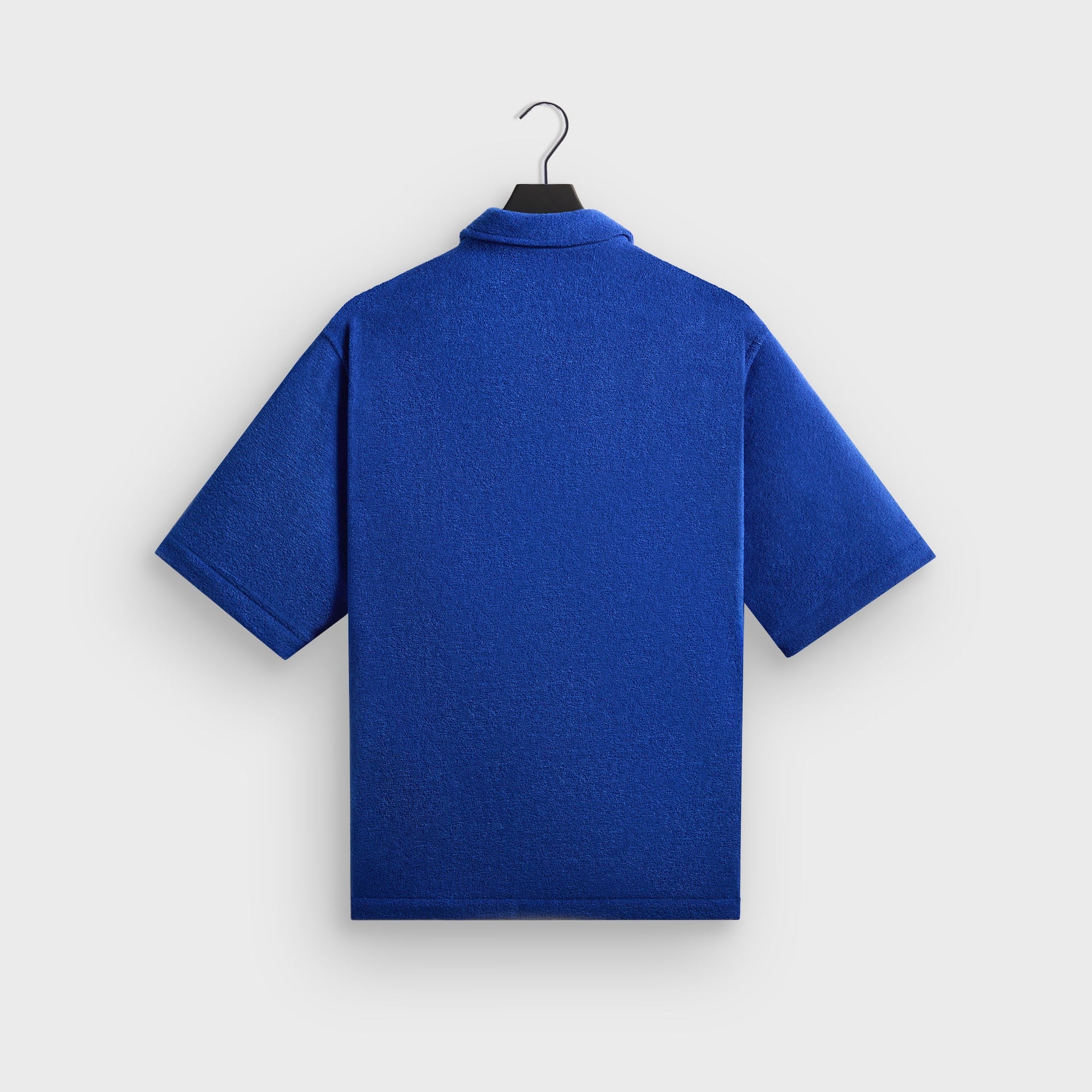 Kith Towel Boucle Boxy Collared Overshirt - Cyclone