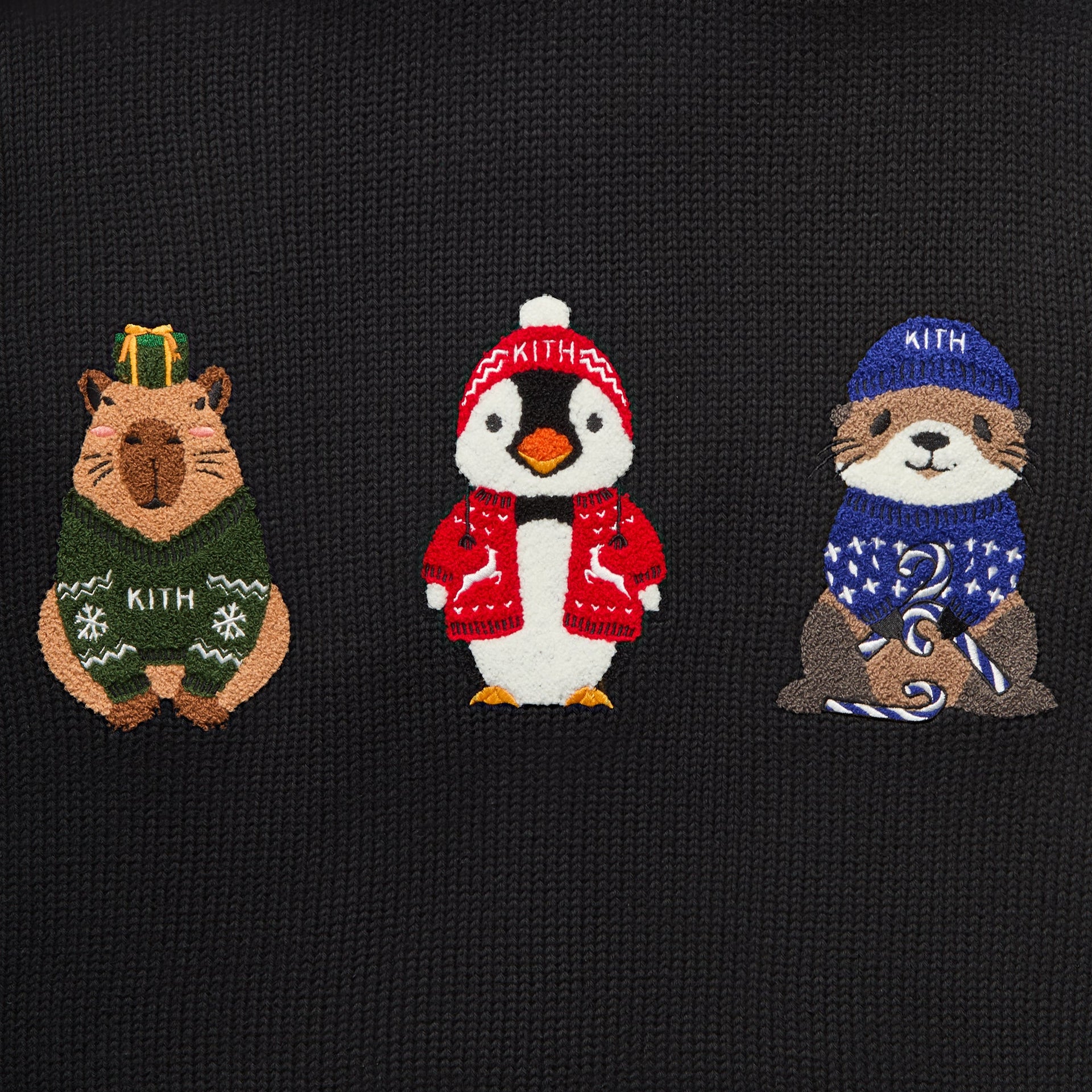 Kithmas Animals Wyona Quarter Zip - Black - PH