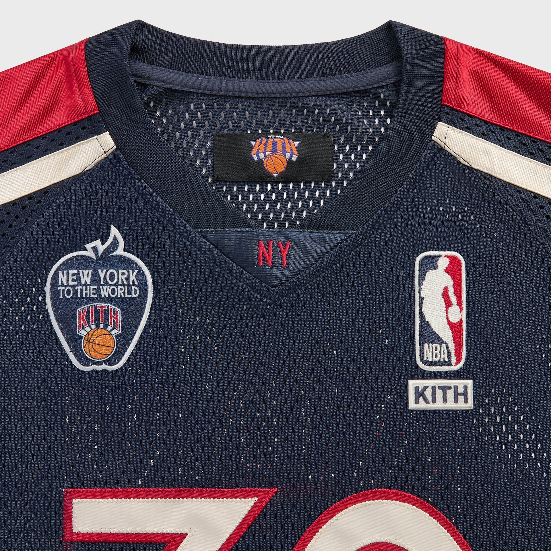 Kith for the New York Knicks Bernard King Mesh Shirt - Nocturnal - PH