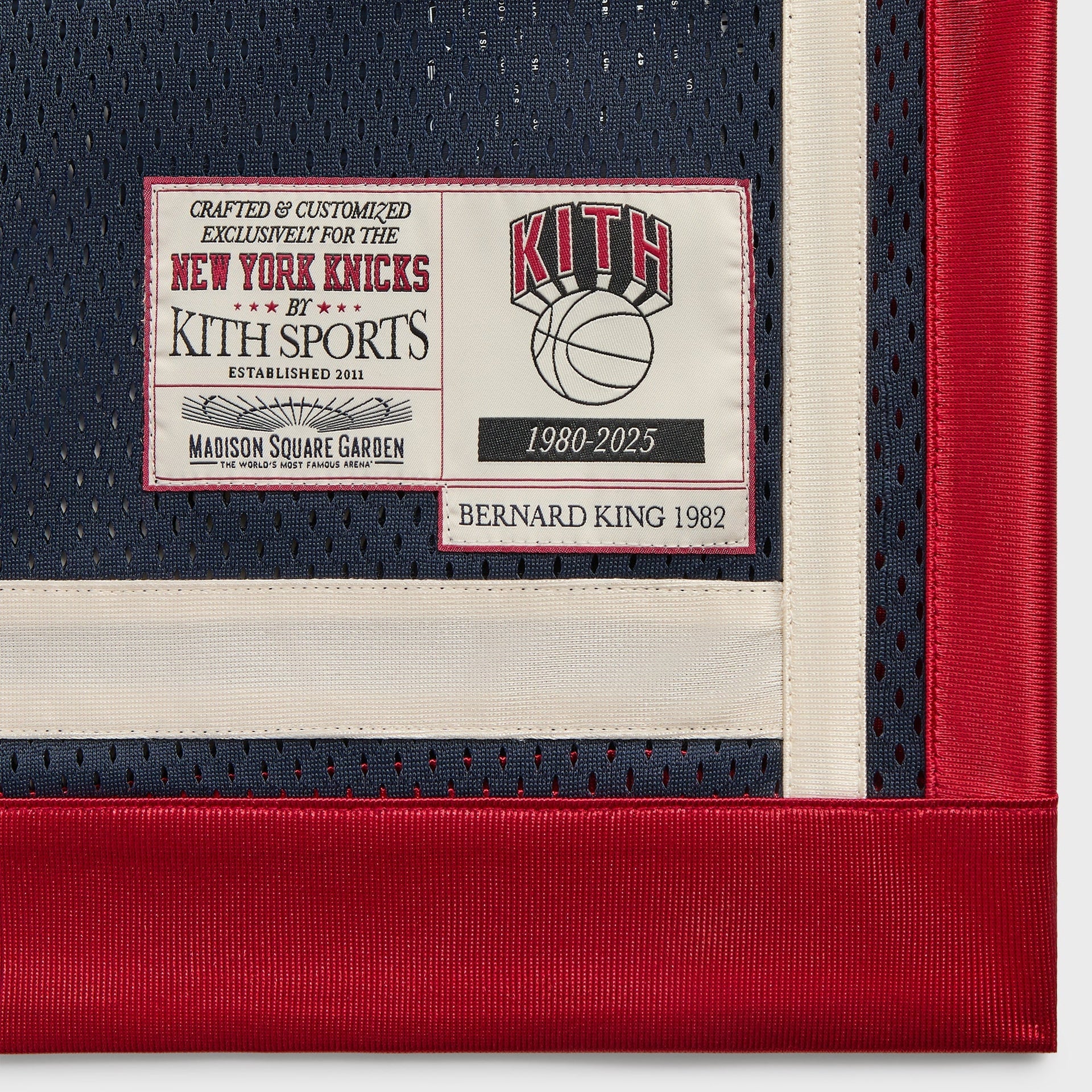 Kith for the New York Knicks Bernard King Mesh Shirt - Nocturnal - PH